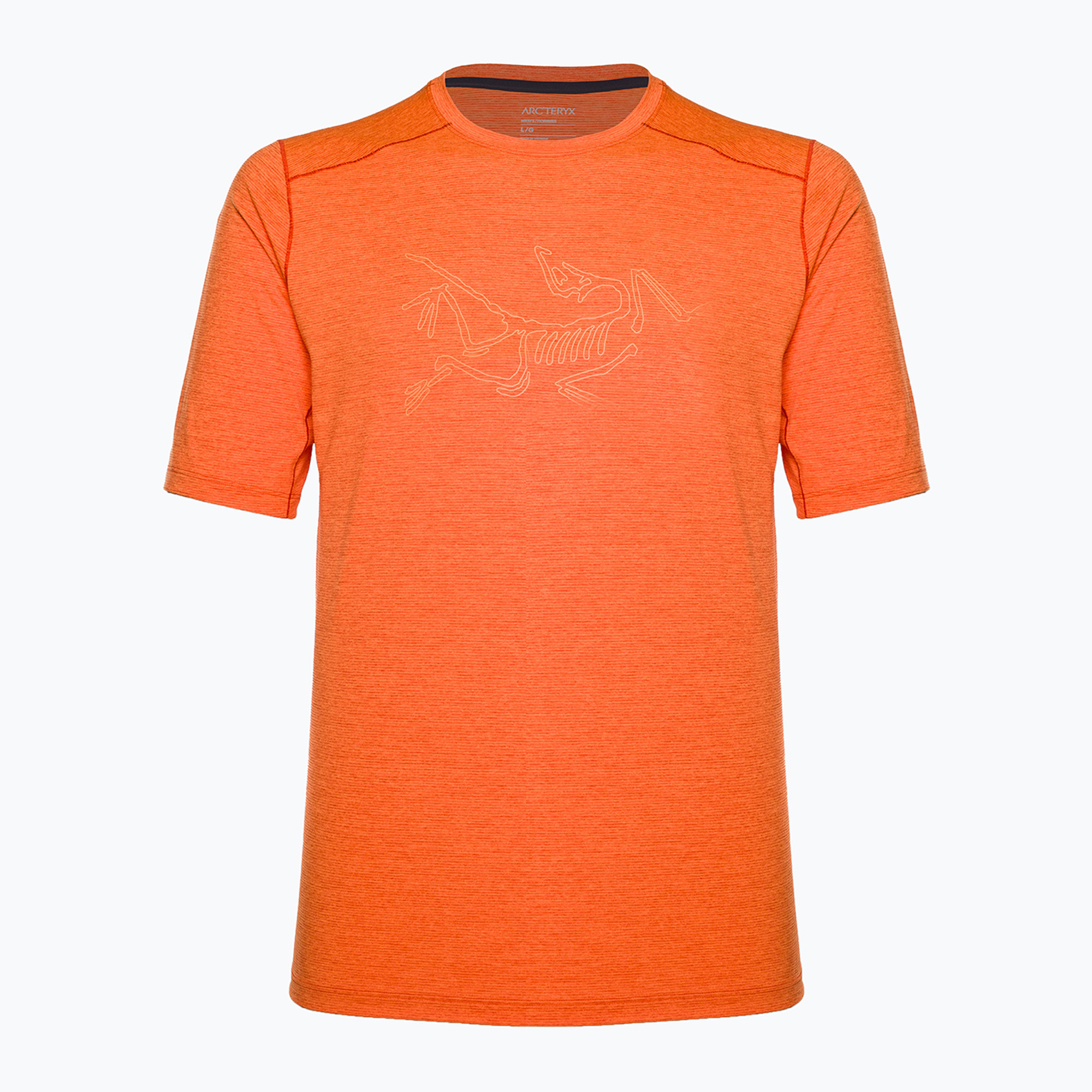 Koszulka do biegania męska Arc'teryx Cormac Logo phenom heather | WYSYŁKA W 24H | 30 DNI NA ZWROT
