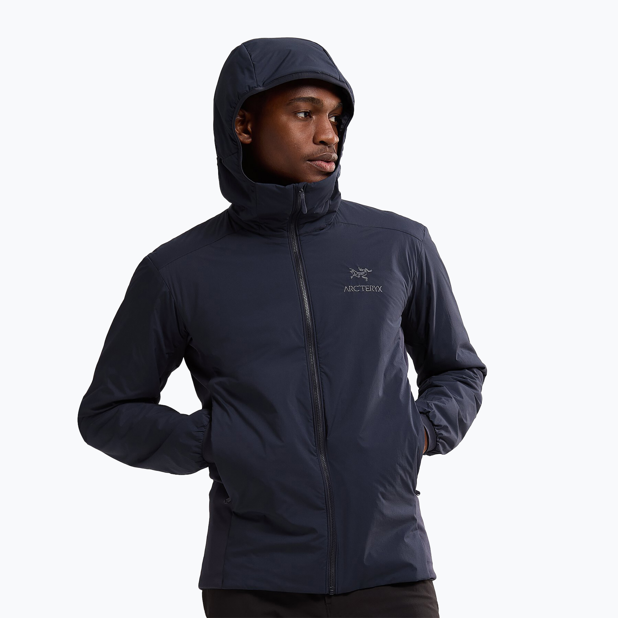 Kurtka ocieplana męska Arc'teryx Atom Hoody black sapphire | WYSYŁKA W 24H | 30 DNI NA ZWROT