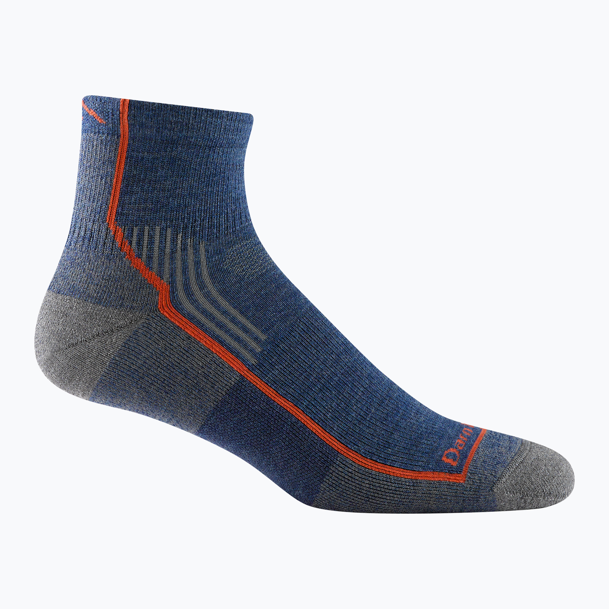 Skarpety męskie  Darn Tough Hiker Quarter dusk denim 