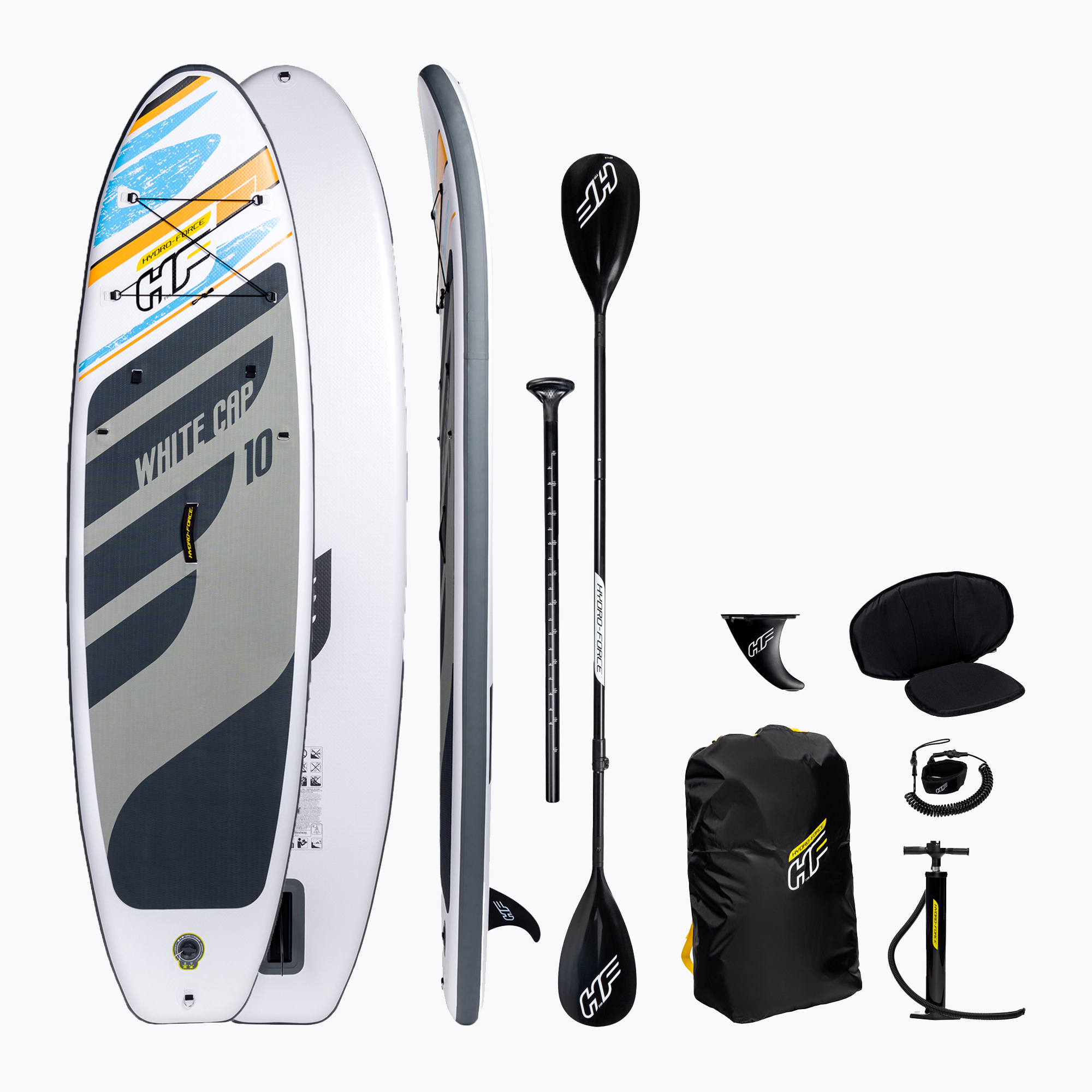 Deska SUP Hydro-Force White Cap 10'0'' white/blue | WYSYŁKA W 24H | 30 DNI NA ZWROT