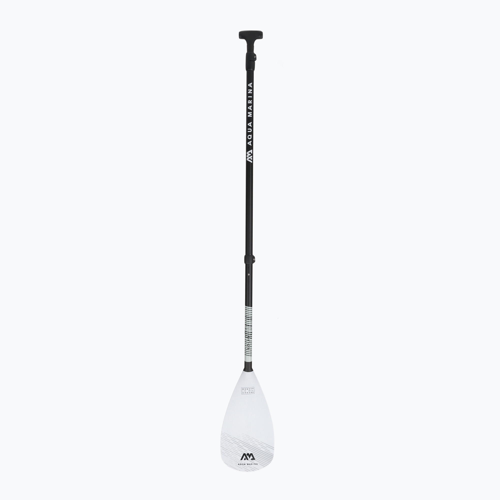 Wiosło SUP 3-częściowe Aqua Marina SOLID Adjustable Fiberglass iSUP | WYSYŁKA W 24H | 30 DNI NA ZWROT