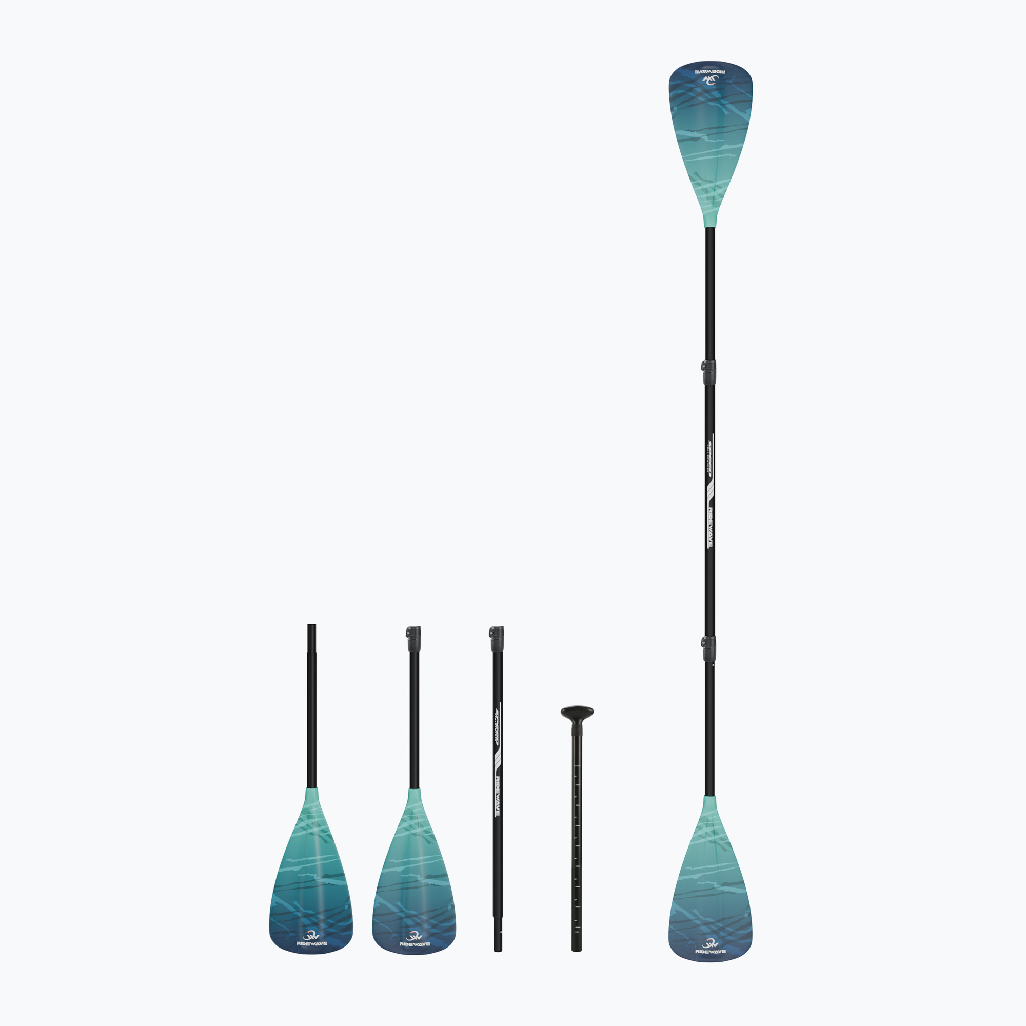 Wiosło SUP/Kayak 4-częściowe RIDEWAVE Infinity Combo 