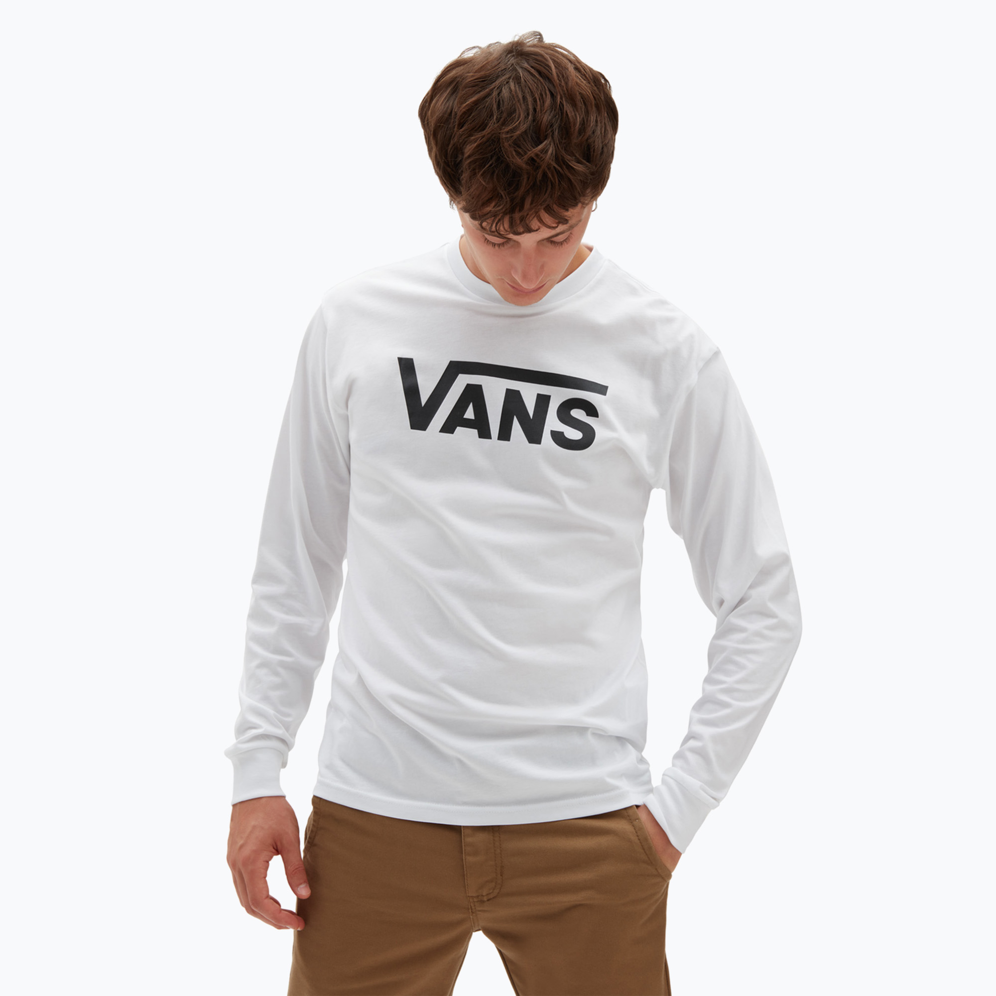 Longsleeve męski Vans Mn Vans Classic white/black | WYSYŁKA W 24H | 30 DNI NA ZWROT