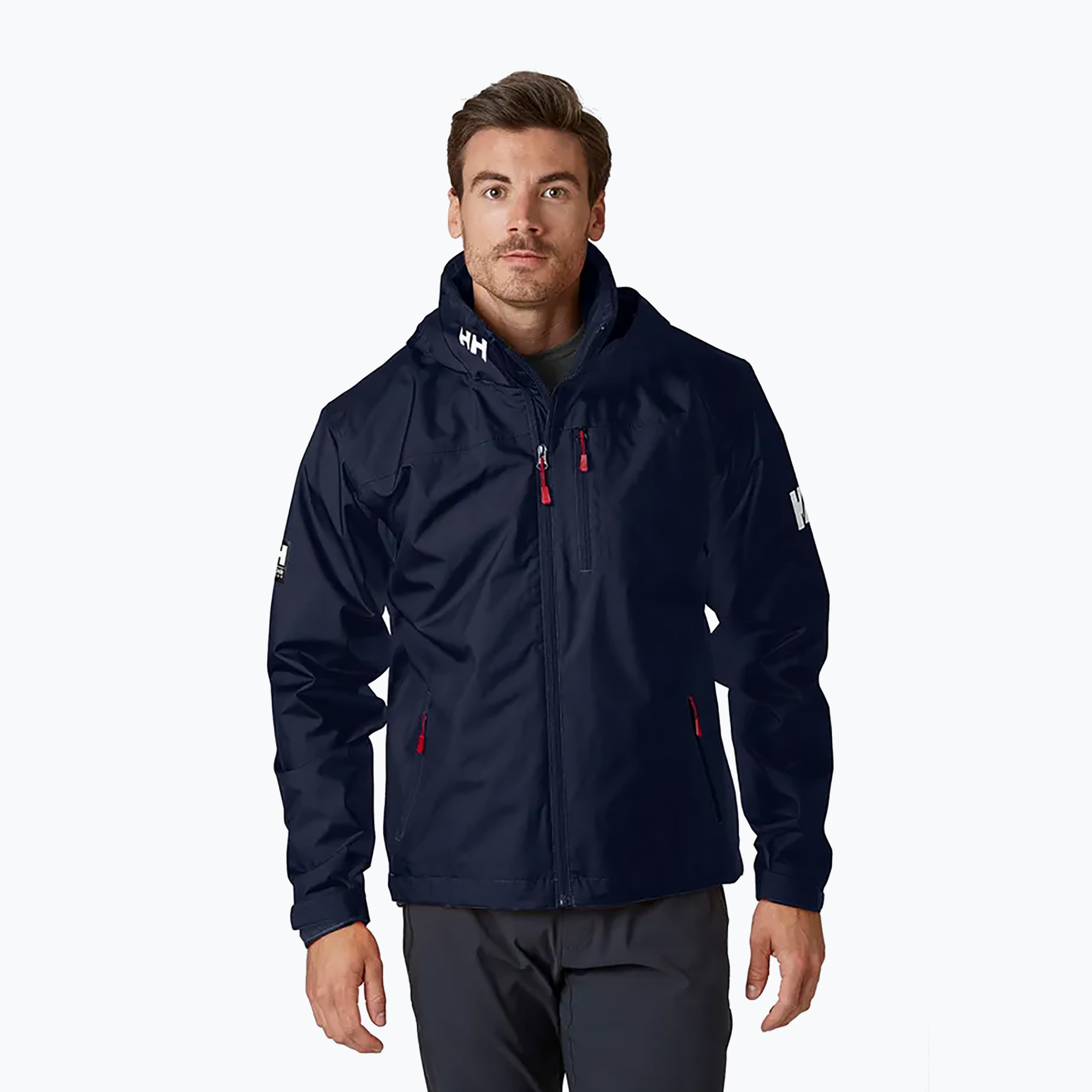 Kurtka żeglarska męska Helly Hansen Crew Hooded Midlayer navy | WYSYŁKA W 24H | 30 DNI NA ZWROT