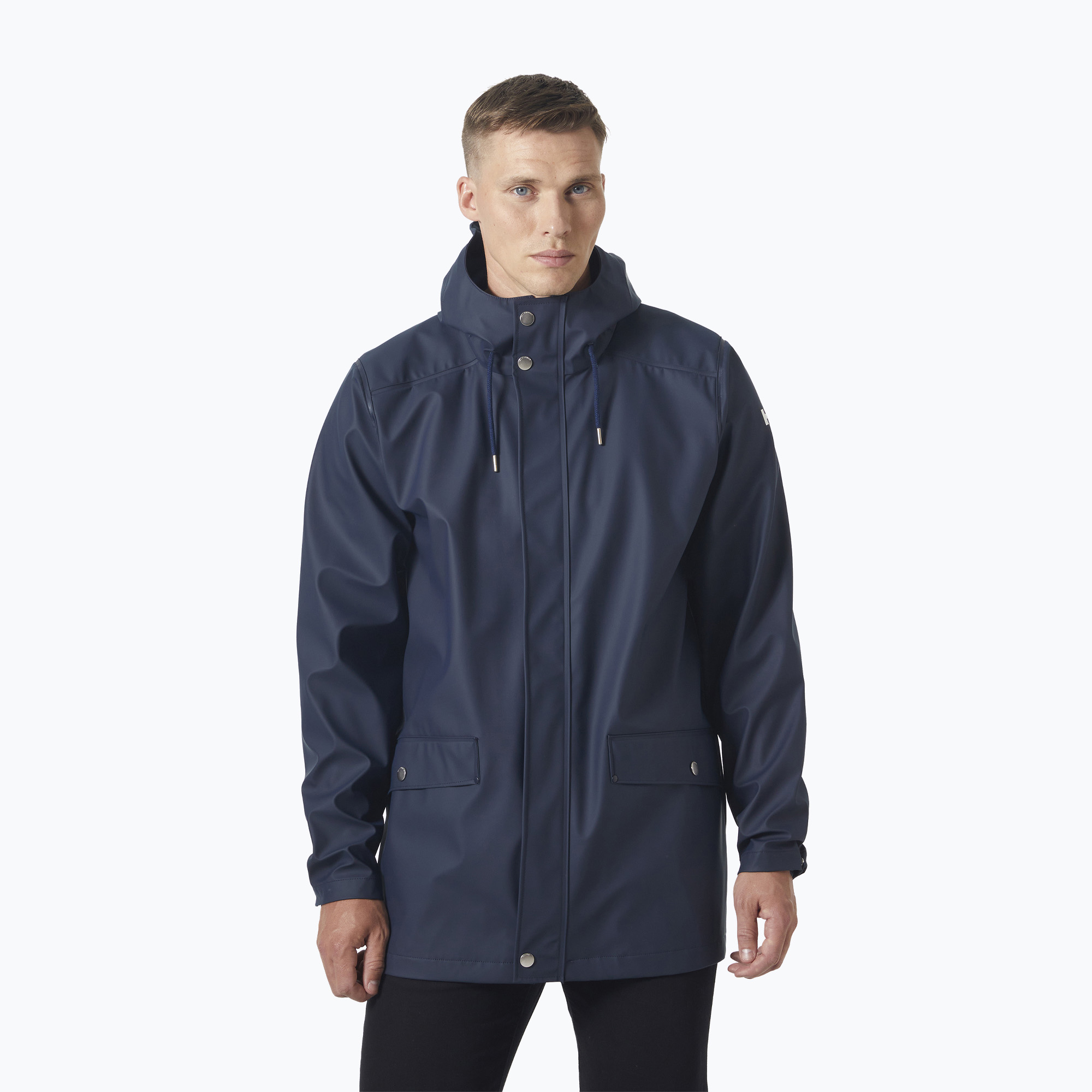 Płaszcz przeciwdeszczowy męski Helly Hansen Moss Rain Coat navy | WYSYŁKA W 24H | 30 DNI NA ZWROT