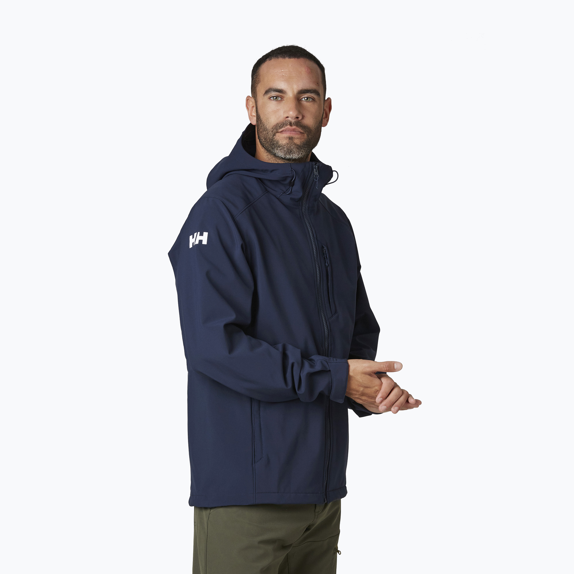 Kurtka softshell męska Helly Hansen Paramount Hooded Softshell navy | WYSYŁKA W 24H | 30 DNI NA ZWROT