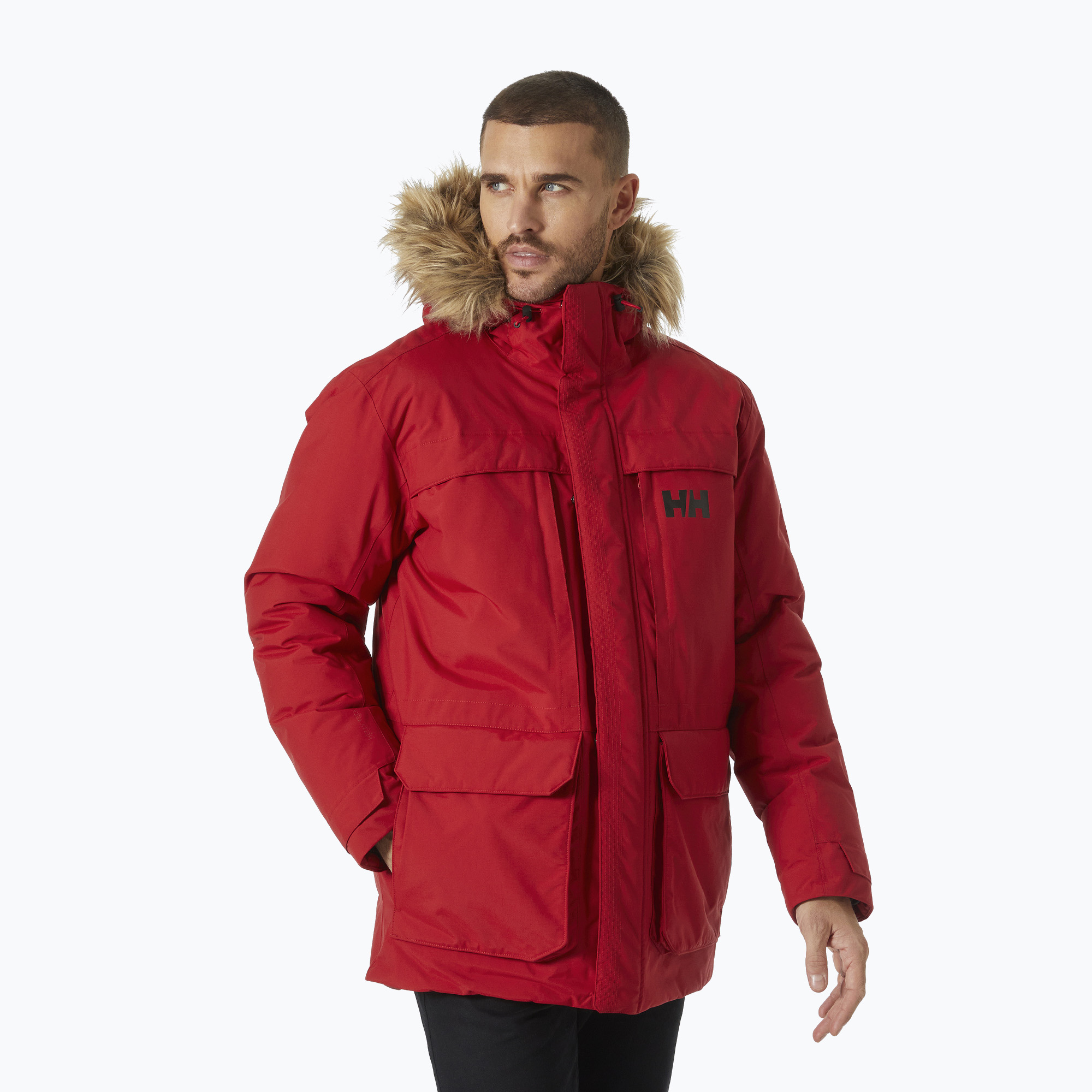 Kurtka zimowa męska Helly Hansen Nordsjo Parka red | WYSYŁKA W 24H | 30 DNI NA ZWROT
