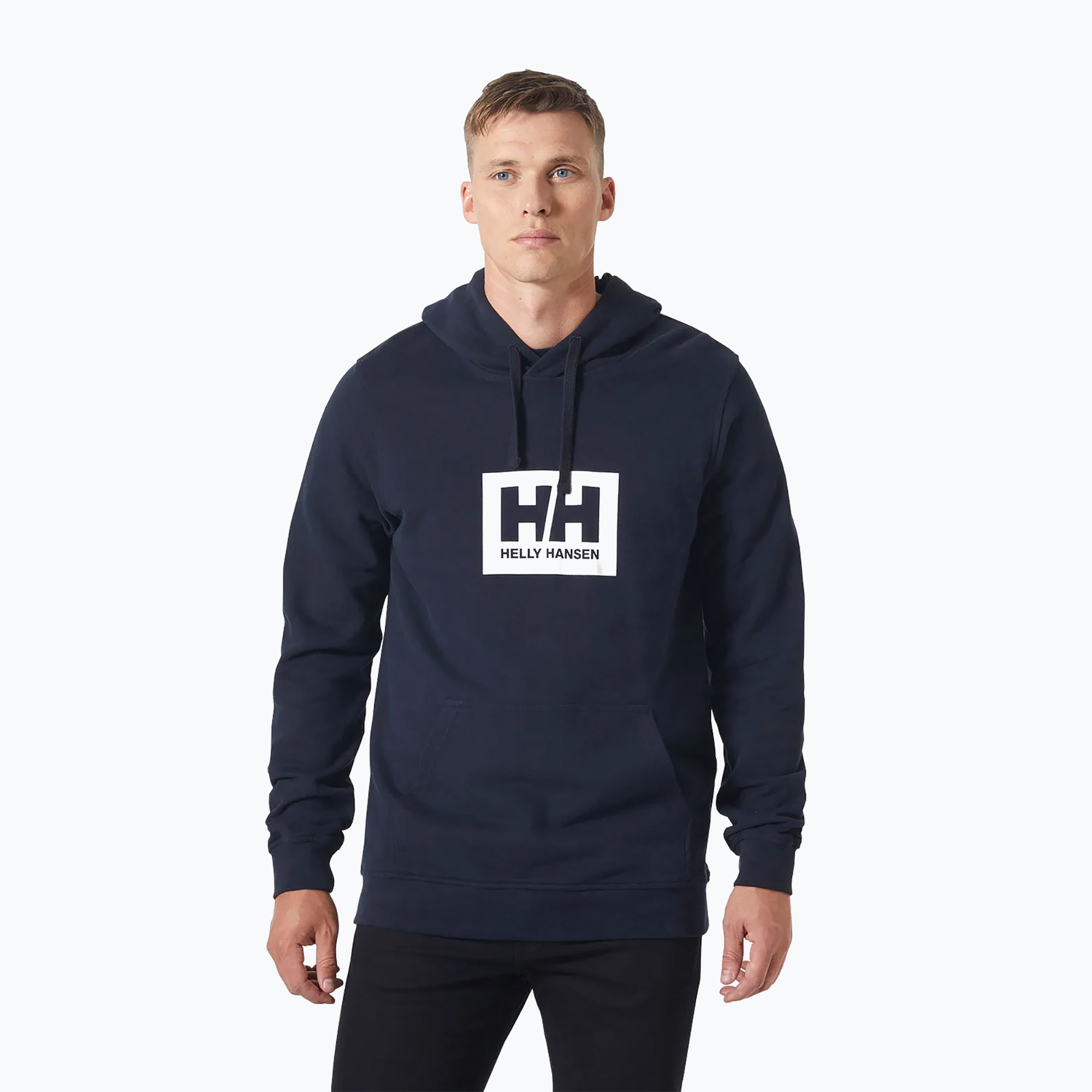 Bluza męska Helly Hansen Hh Box navy | WYSYŁKA W 24H | 30 DNI NA ZWROT