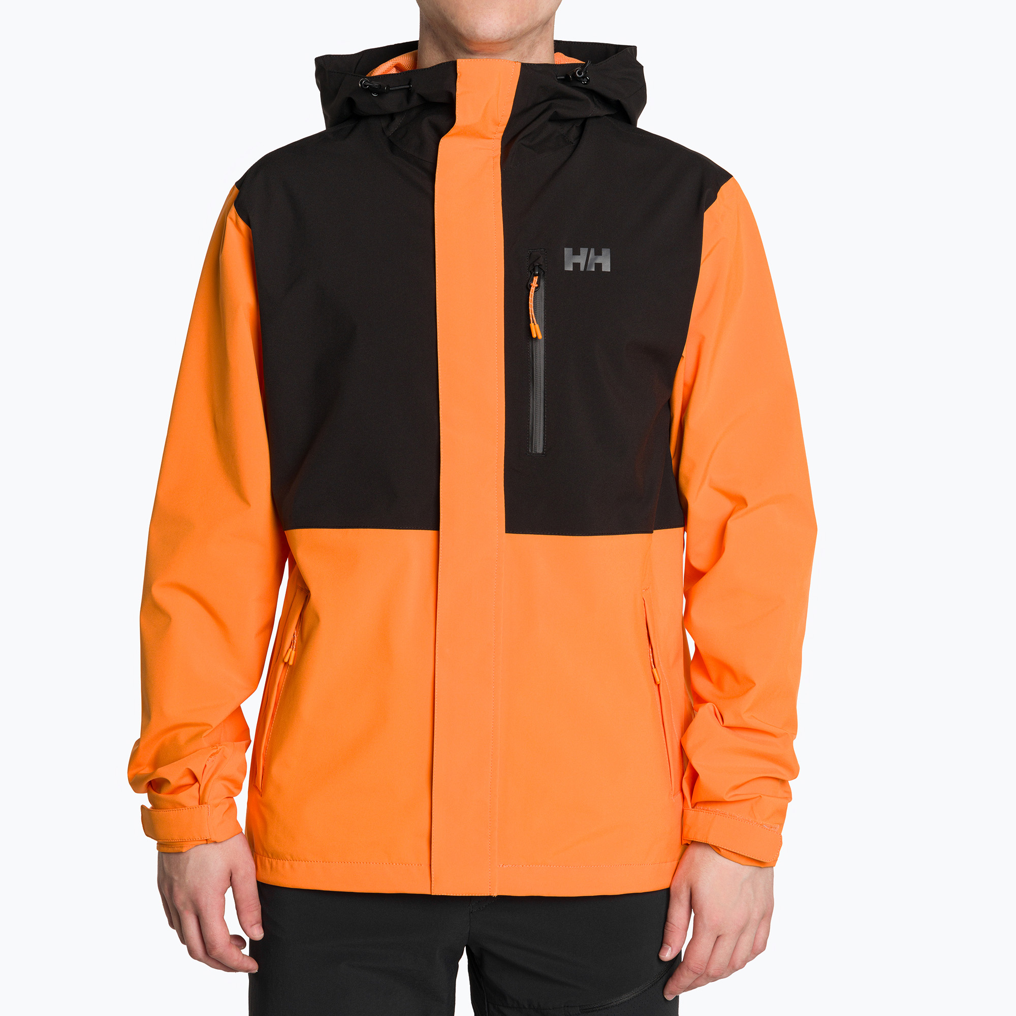 Kurtka przeciwdeszczowa męska Helly Hansen Juell Storm poppy orange | WYSYŁKA W 24H | 30 DNI NA ZWROT