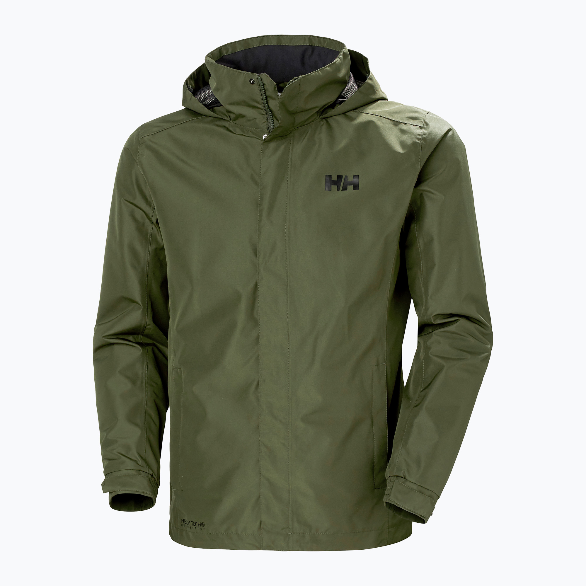 Kurtka przeciwdeszczowa męska Helly Hansen Dubliner utility green | WYSYŁKA W 24H | 30 DNI NA ZWROT