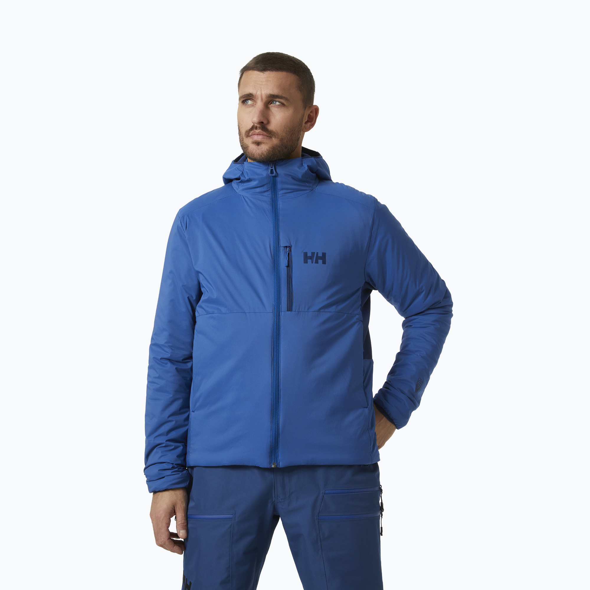 Kurtka zimowa męska Helly Hansen Odin Stretch Hooded Insulator deep fjord | WYSYŁKA W 24H | 30 DNI NA ZWROT