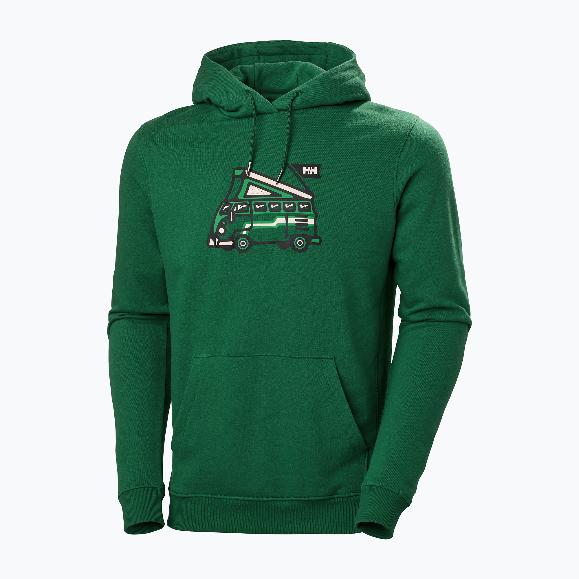 Bluza męska Helly Hansen F2F Organic Cotton Hoodie malachite/486 
