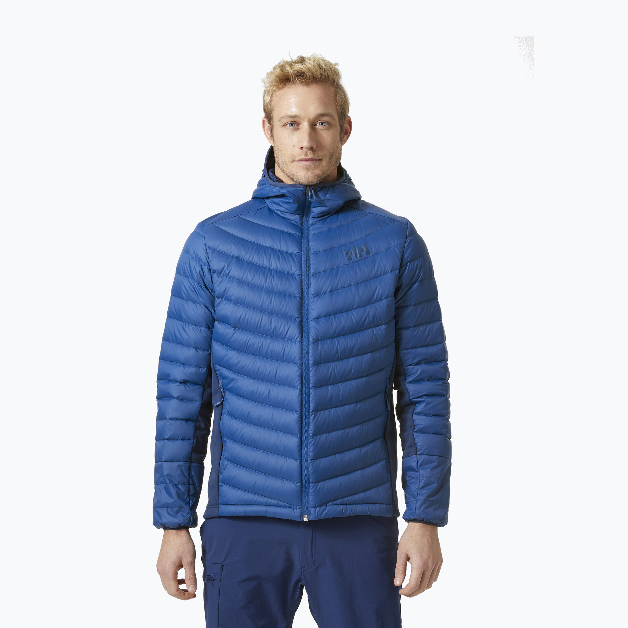 Kurtka hybrydowa męska Helly Hansen Verglas Hooded Down Hybrid Ins deep fjord | WYSYŁKA W 24H | 30 DNI NA ZWROT