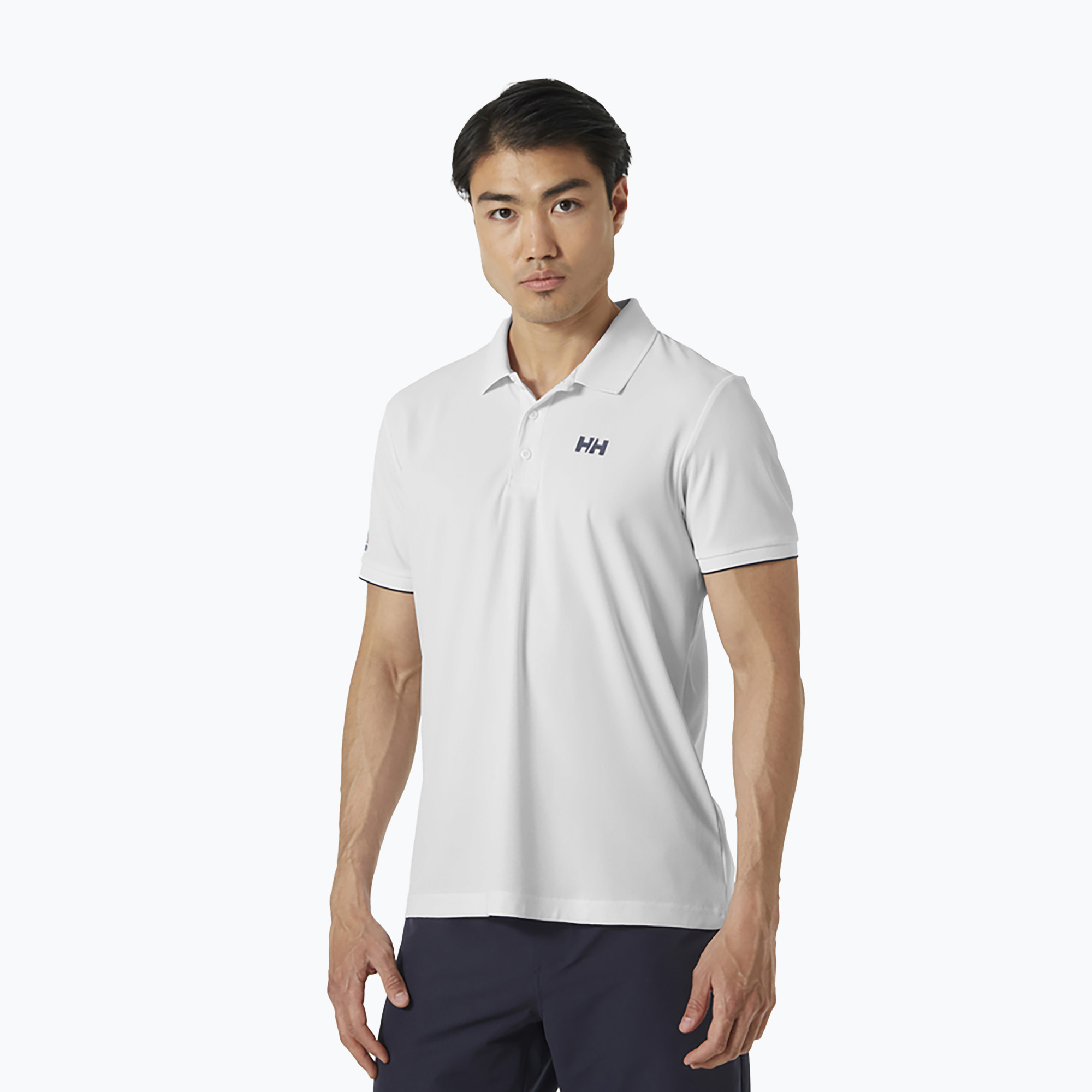 Koszulka polo męska Helly Hansen Ocean Polo white 34207_002 | WYSYŁKA W 24H | 30 DNI NA ZWROT