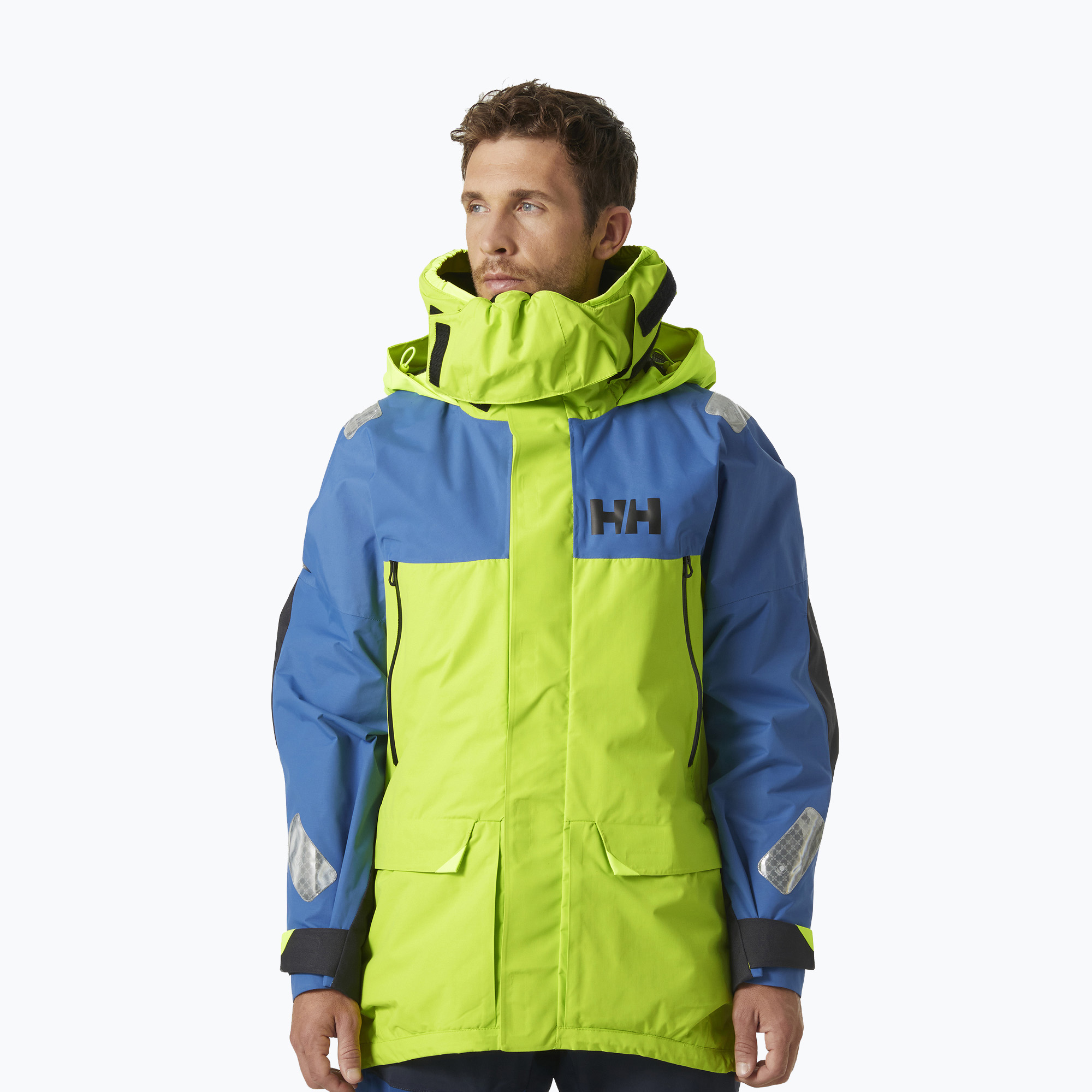 Kurtka żeglarska męska Helly Hansen Skagen Offshore azid lime | WYSYŁKA W 24H | 30 DNI NA ZWROT