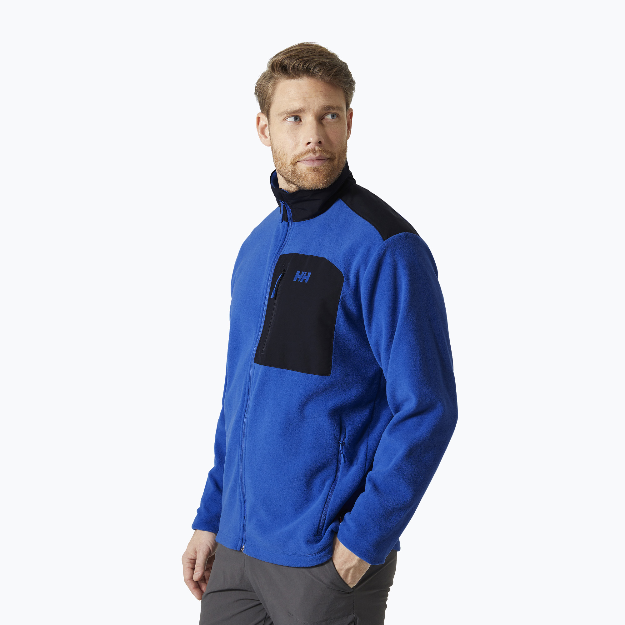 Bluza trekkingowa męska Helly Hansen Daybreaker Block cobalt 2.0 | WYSYŁKA W 24H | 30 DNI NA ZWROT