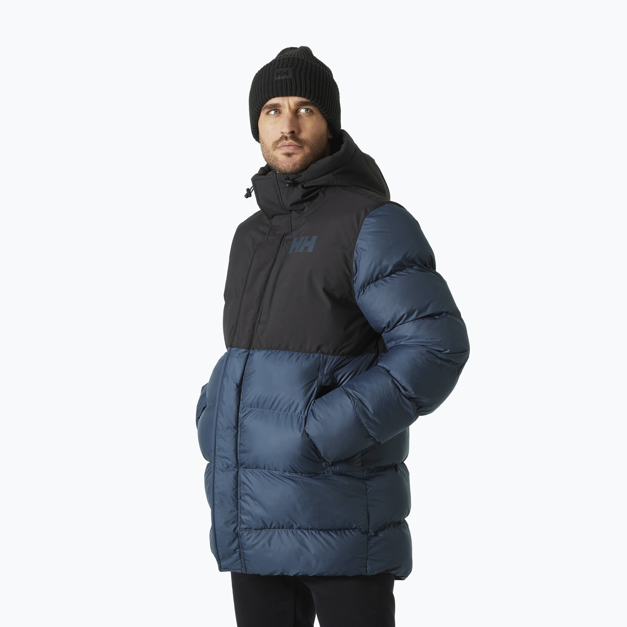 Płaszcz puchowy męski Helly Hansen Active Puffy Long alpine frost | WYSYŁKA W 24H | 30 DNI NA ZWROT