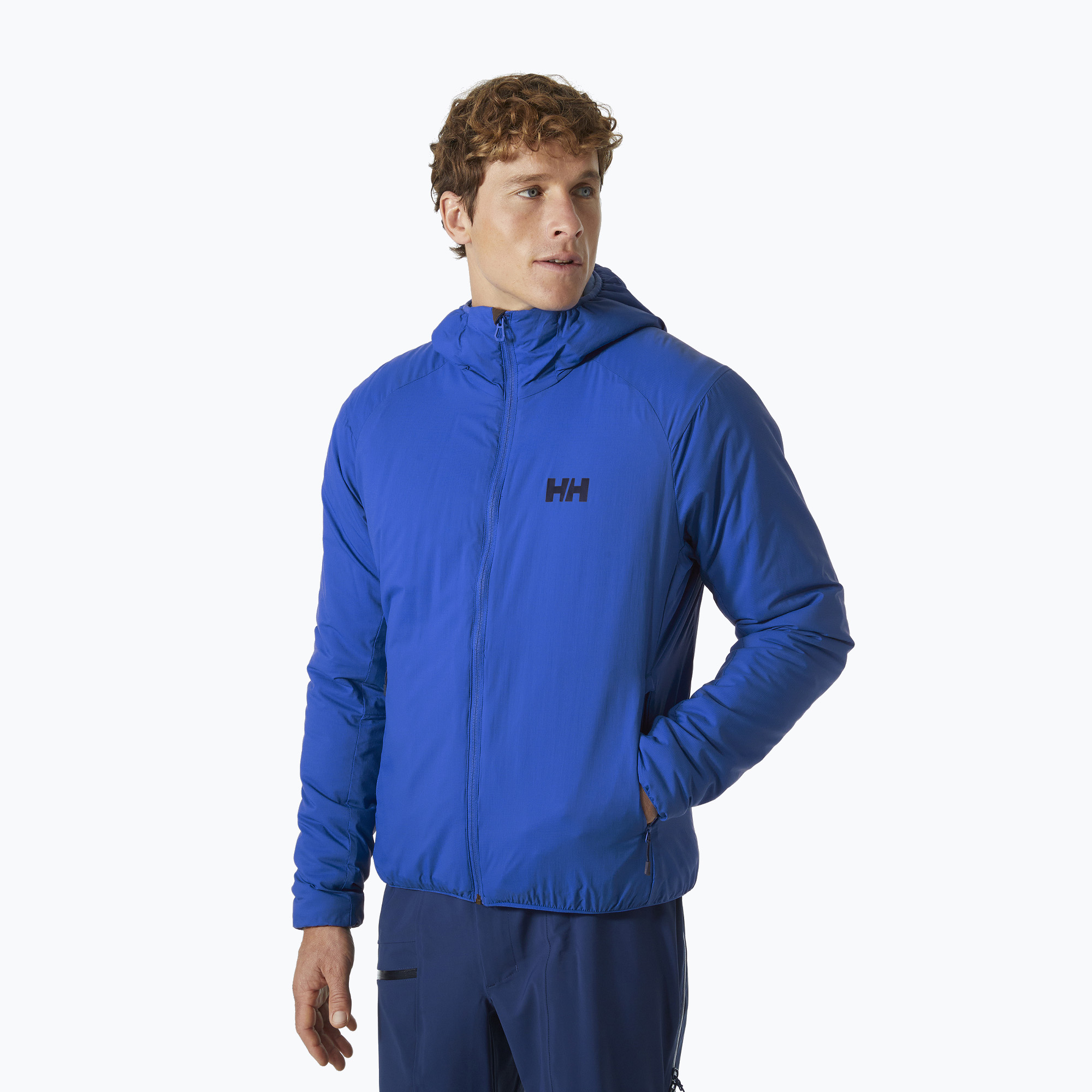 Kurtka męska Helly Hansen Verglas Hooded Insulator cobalt 2.0 | WYSYŁKA W 24H | 30 DNI NA ZWROT