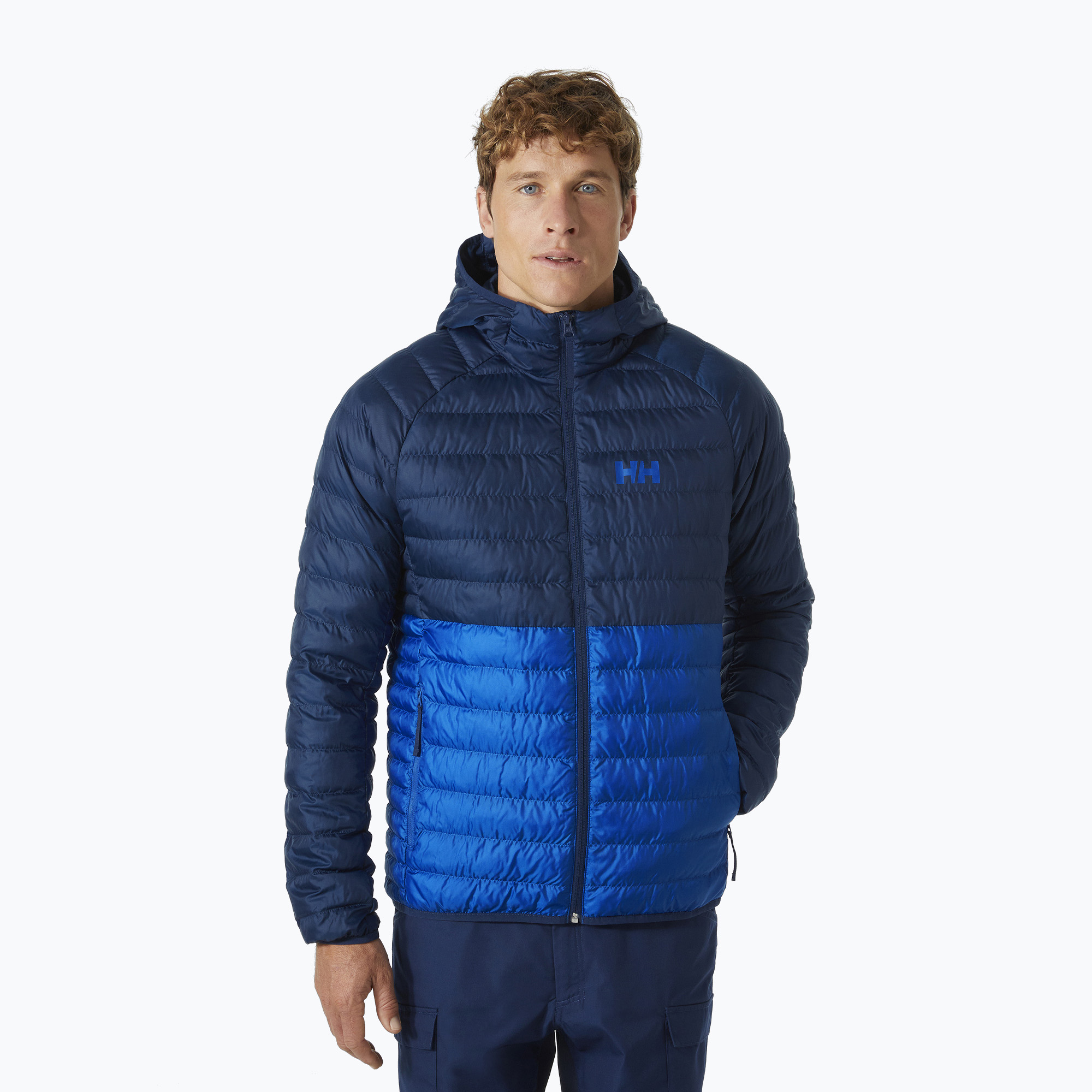 Kurtka męska Helly Hansen Banff Hooded Insulator cobalt 2.0 | WYSYŁKA W 24H | 30 DNI NA ZWROT