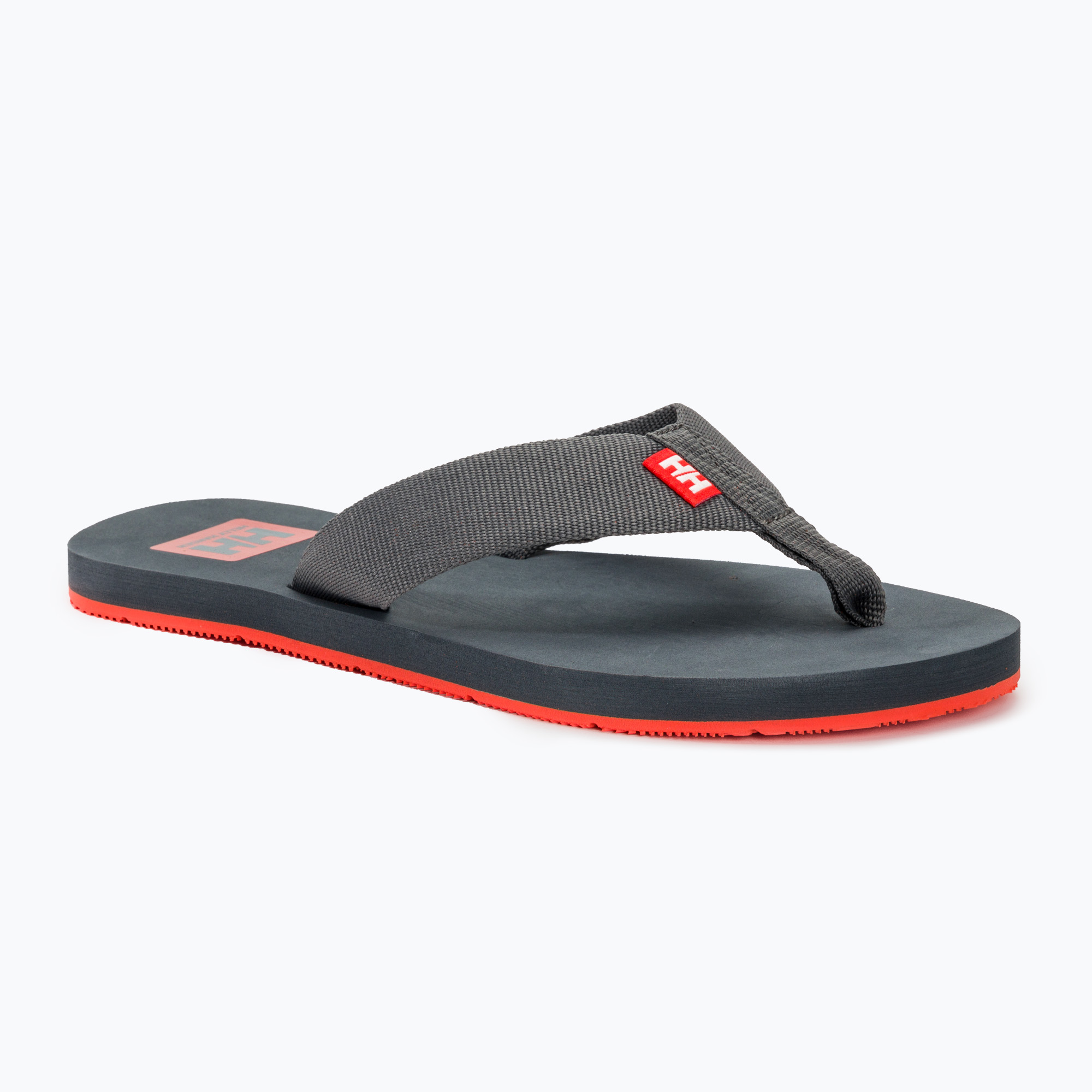 Japonki męskie Helly Hansen Logo Sandals 2 ebony/cherry tomato | WYSYŁKA W 24H | 30 DNI NA ZWROT