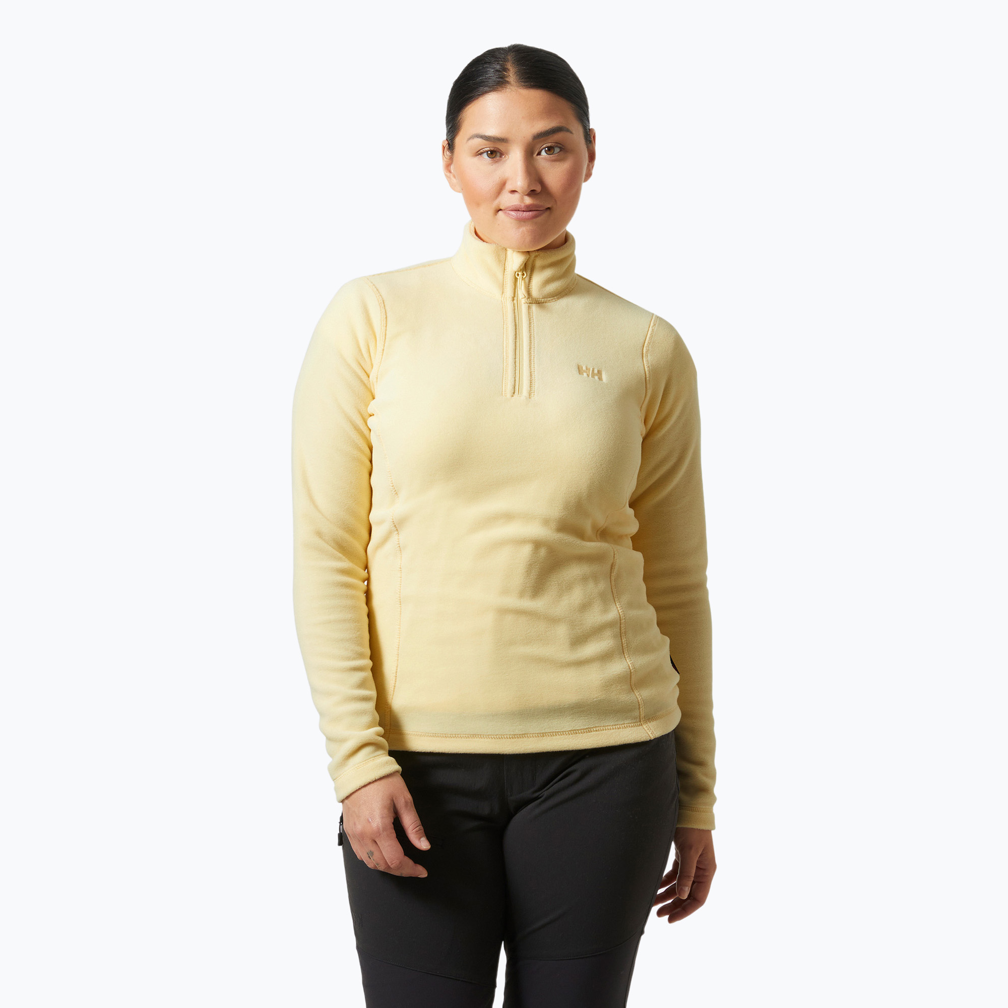 Bluza trekkingowa damska Helly Hansen Daybreaker 1/2 Zip yellow cream | WYSYŁKA W 24H | 30 DNI NA ZWROT