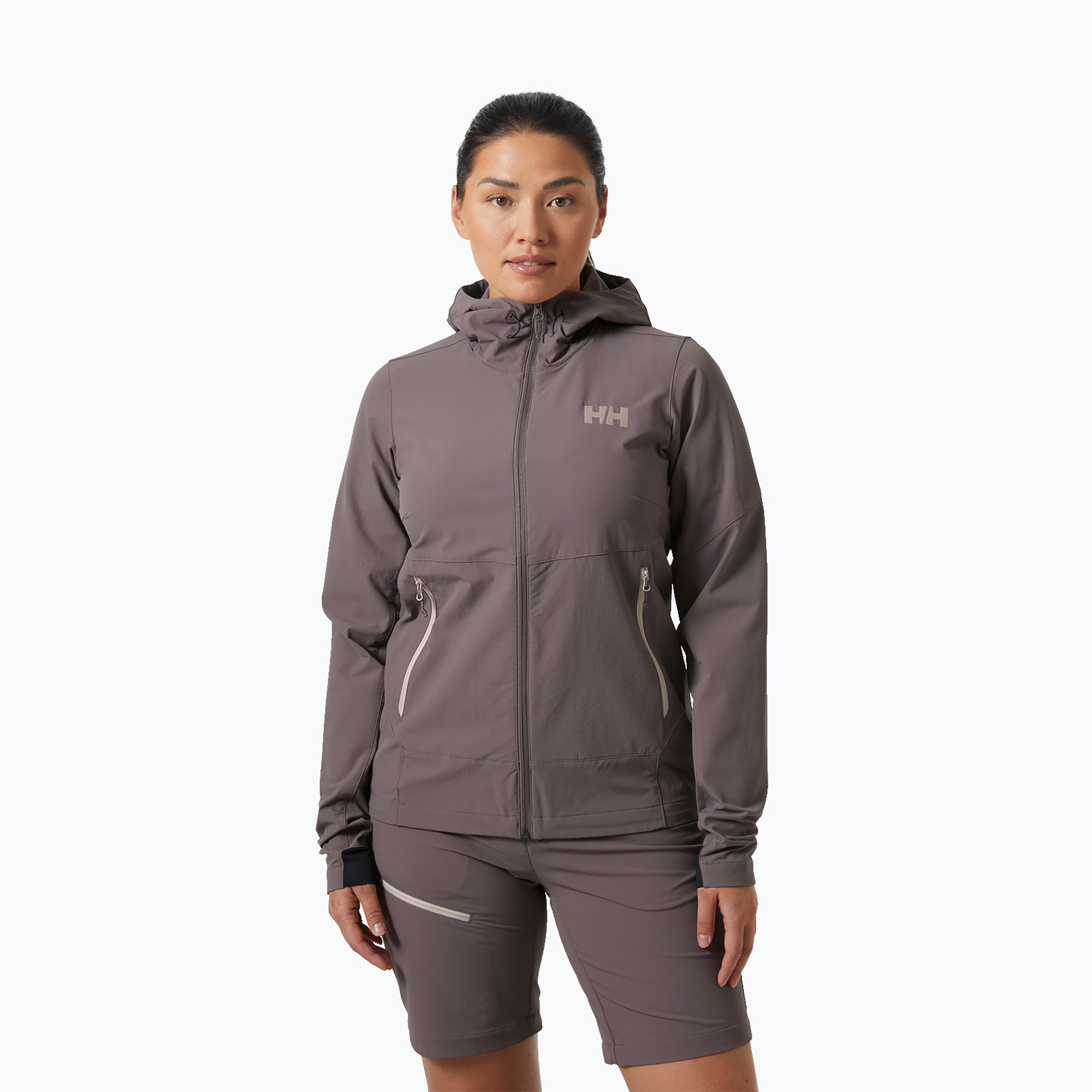 Kurtka softshell damska Helly Hansen Blaze Softshell sparrow grey | WYSYŁKA W 24H | 30 DNI NA ZWROT