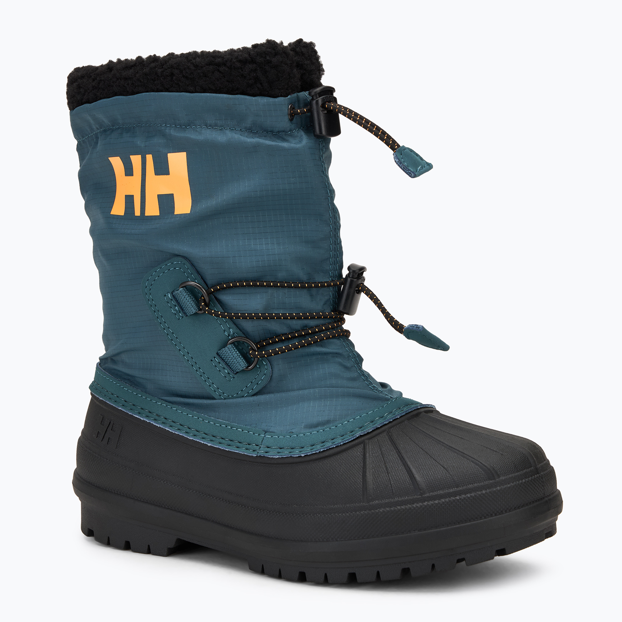 Śniegowce dziecięce Helly Hansen JK Varanger Insulated dark creek/ neon orange | WYSYŁKA W 24H | 30 DNI NA ZWROT