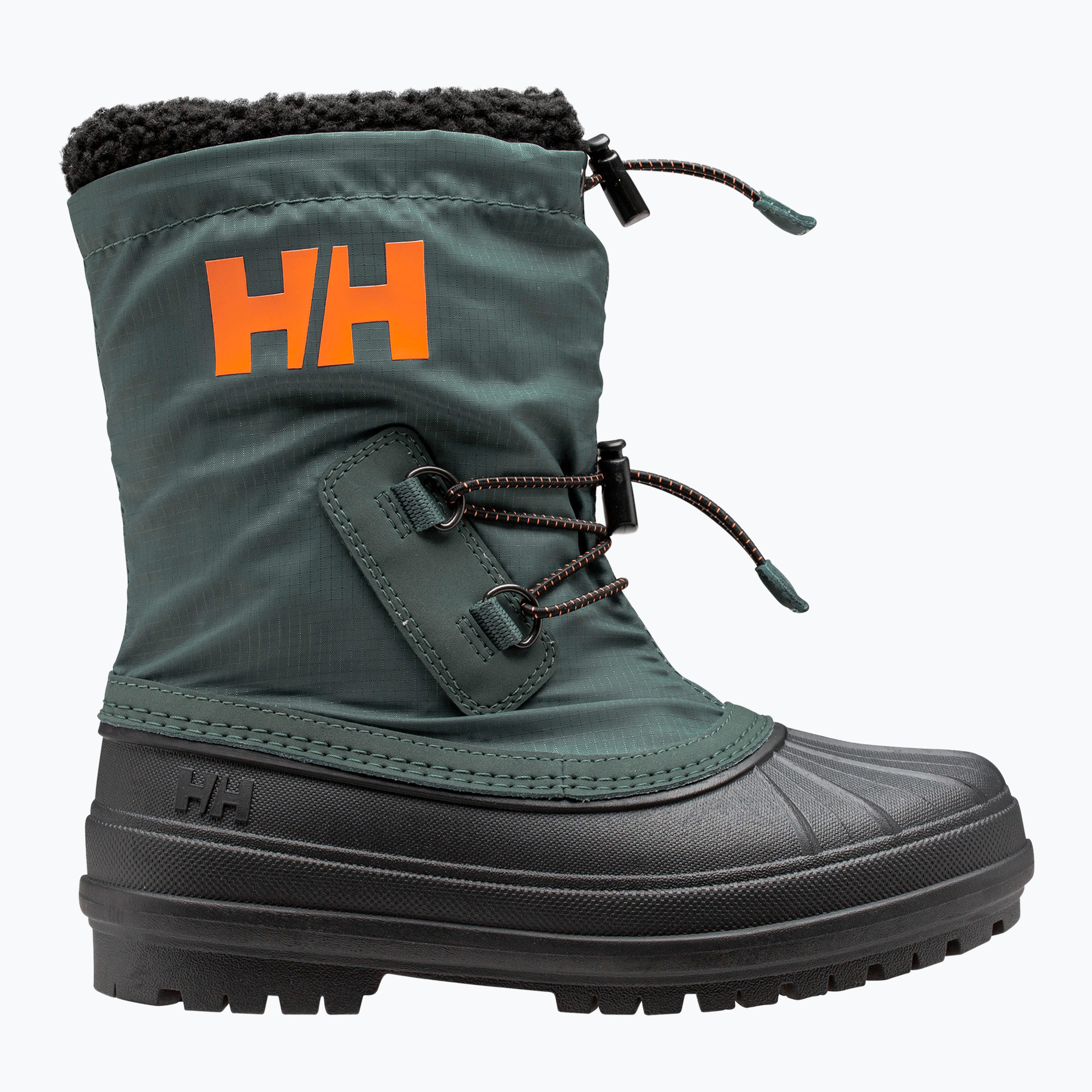Śniegowce dziecięce Helly Hansen Jk Varanger Insulated 453 dark creek/neon orange 