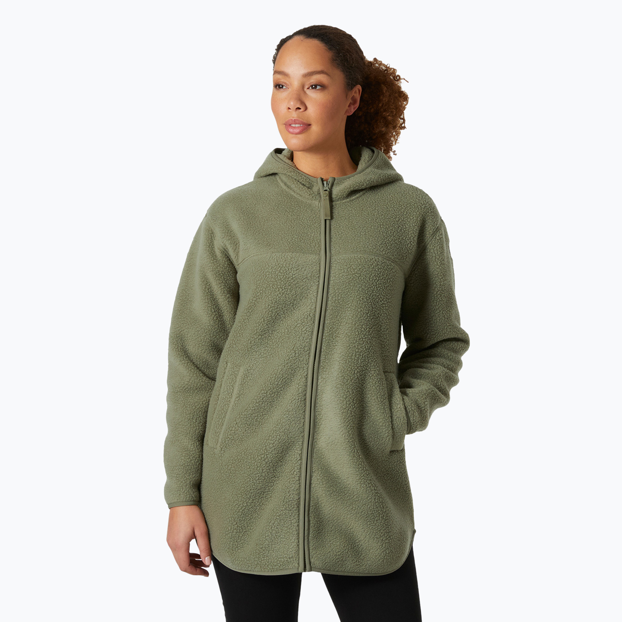 Bluza damska Helly Hansen Maud Pile lav green | WYSYŁKA W 24H | 30 DNI NA ZWROT