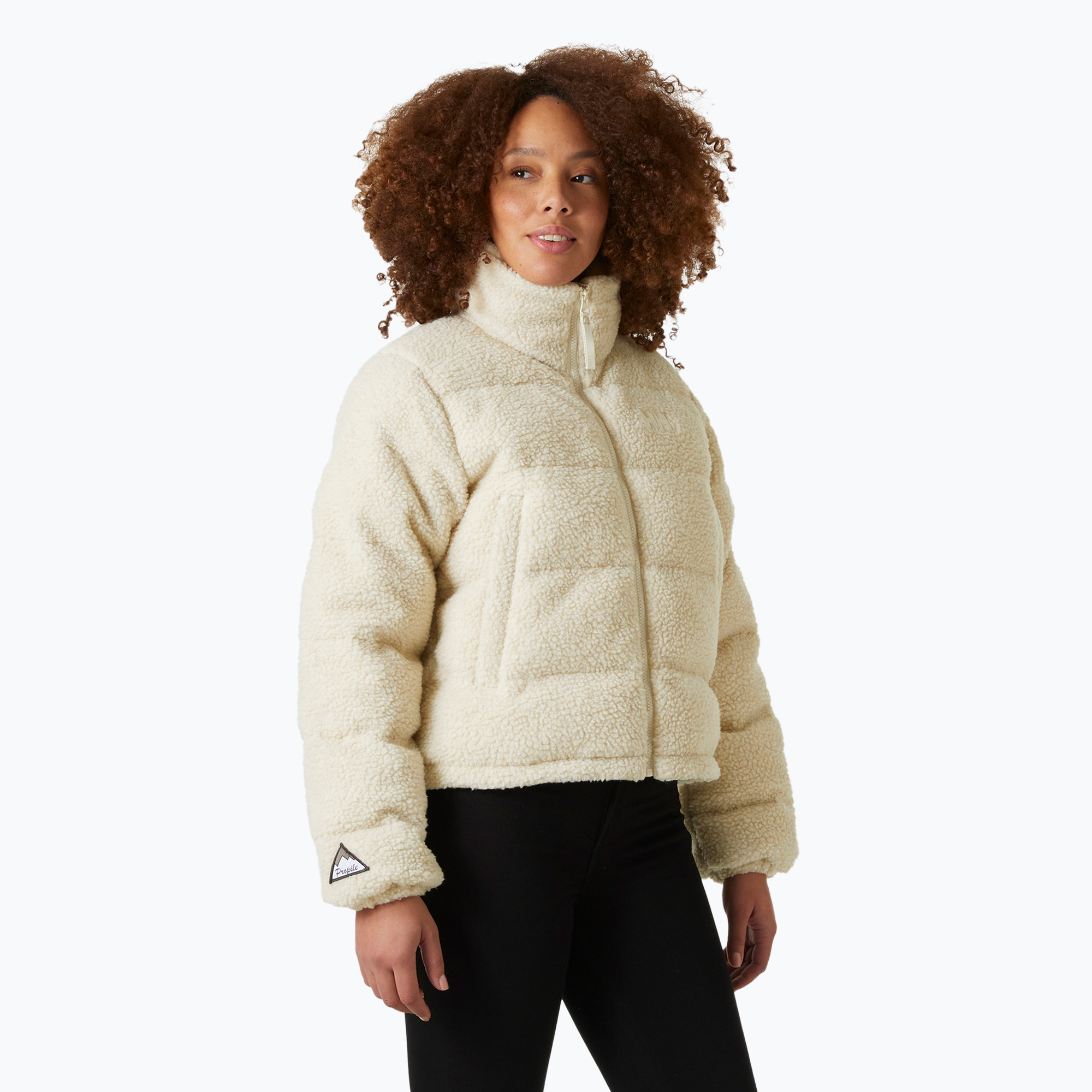 Kurtka damska Helly Hansen Yu Teddy Pile cream | WYSYŁKA W 24H | 30 DNI NA ZWROT