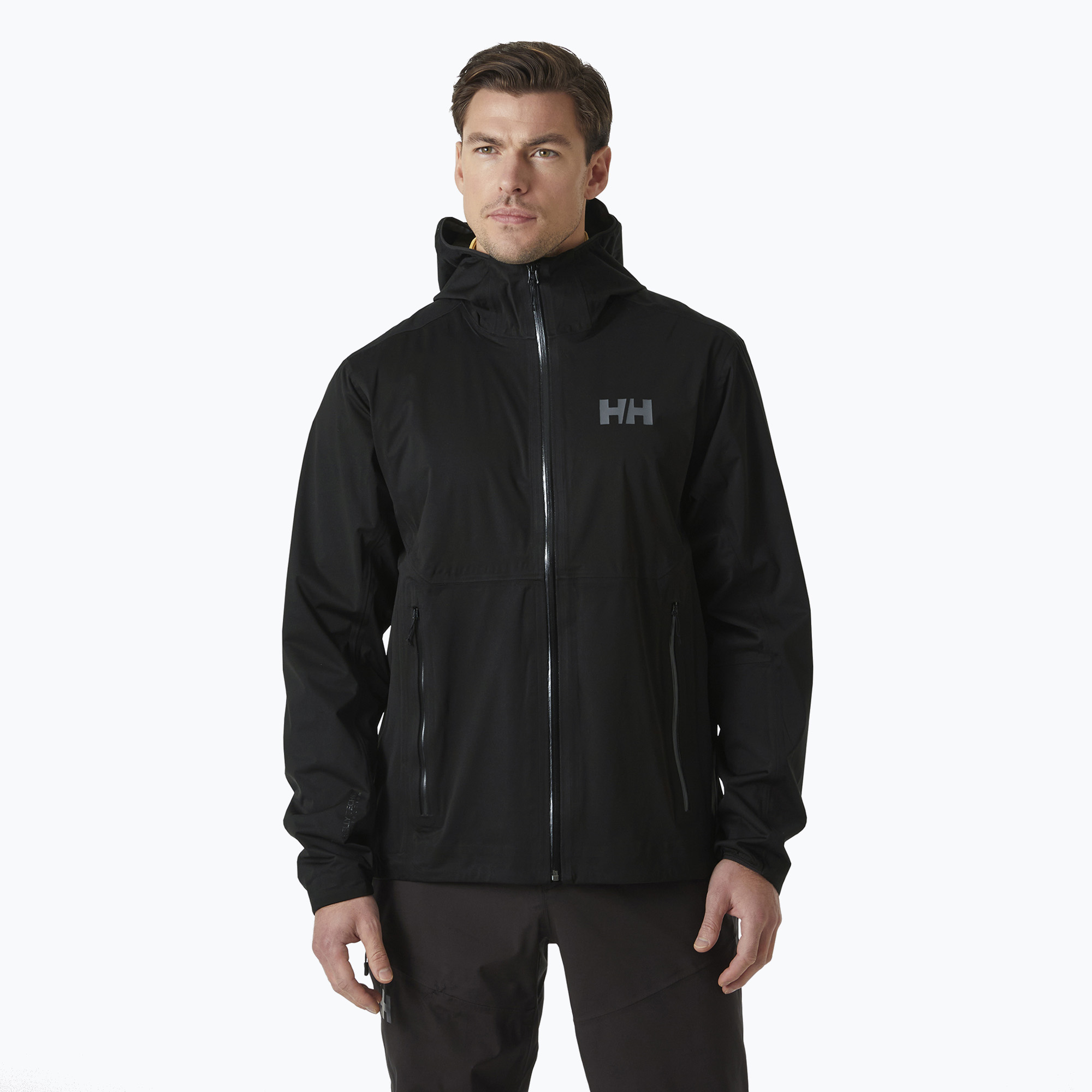 Kurtka przeciwdeszczowa męska Helly Hansen Momentum 3L Stretch black | WYSYŁKA W 24H | 30 DNI NA ZWROT