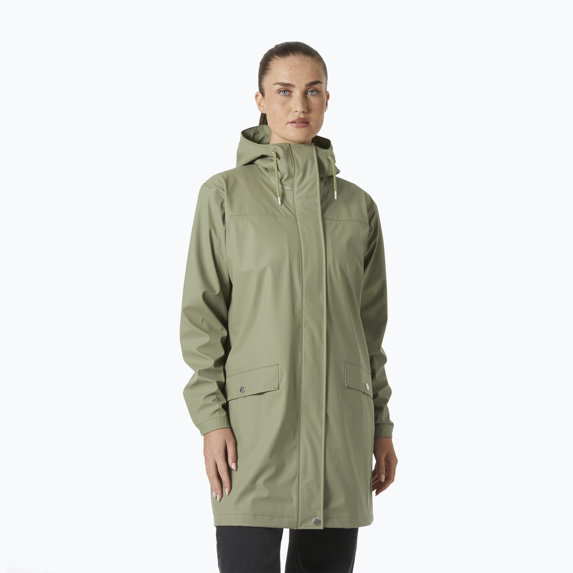 Płaszcz przeciwdeszczowy damski Helly Hansen Moss Rain Coat lav green | WYSYŁKA W 24H | 30 DNI NA ZWROT