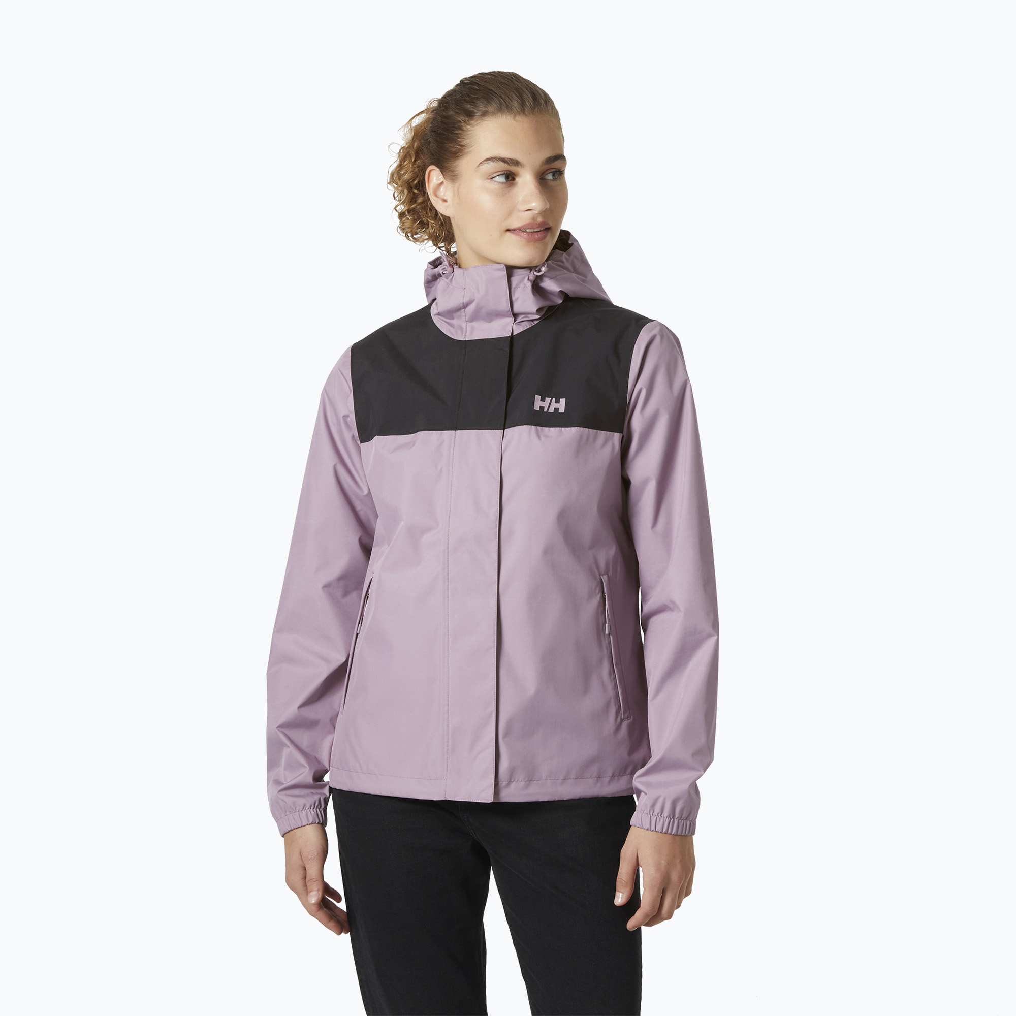Kurtka przeciwdeszczowa damska Helly Hansen Vancouver purple clay 