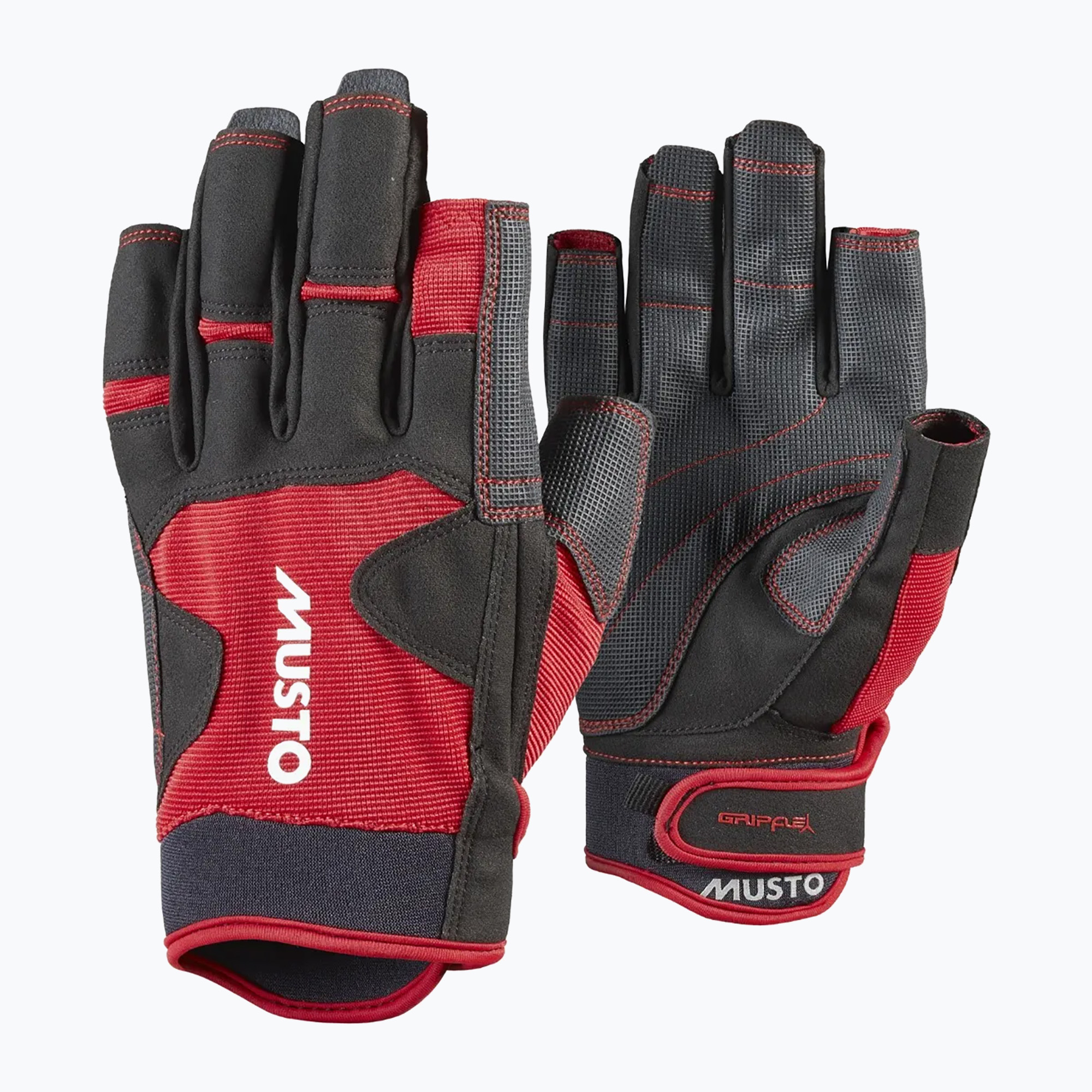 Rękawiczki żeglarskie Musto Performance Short Finger 2.0 true red 