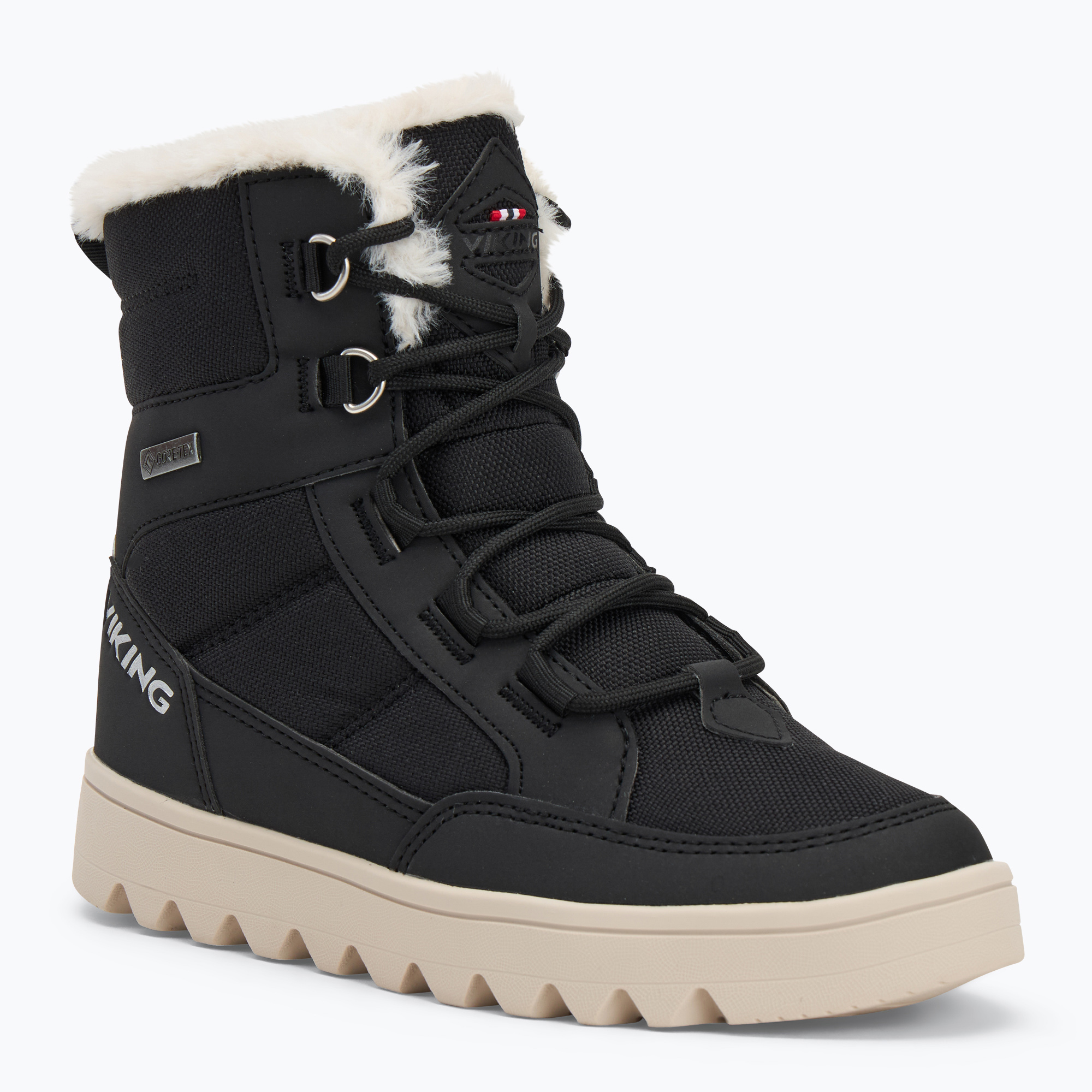 Фото - Трекінгове взуття VIKING Śniegowce dziecięce  Fleek Warm GTX Zip black | WYSYŁKA W 24H | 30 DNI NA ZWROT 