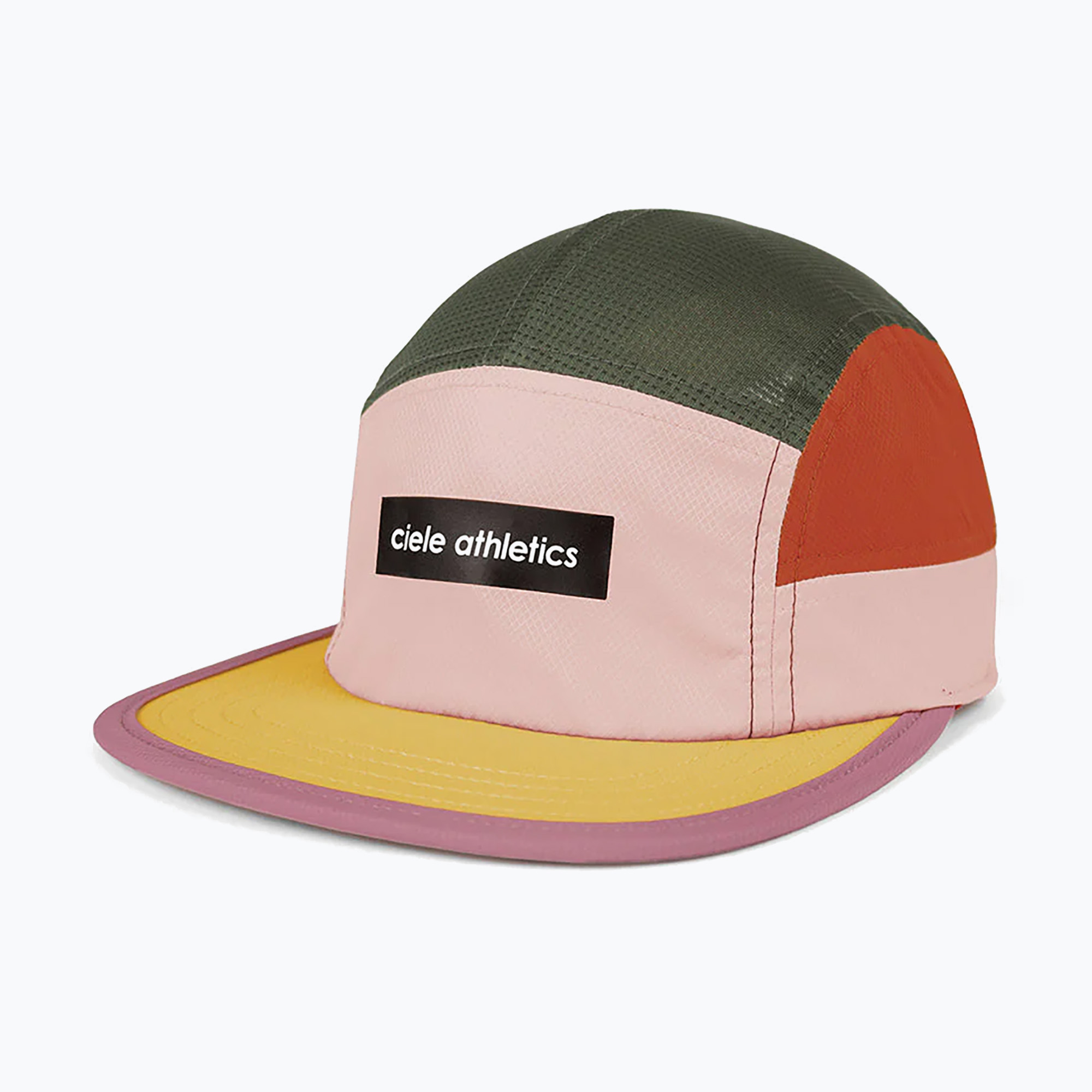 Czapka z daszkiem Ciele Athletics GOCap Field IconicBar peachskin/seaweed 