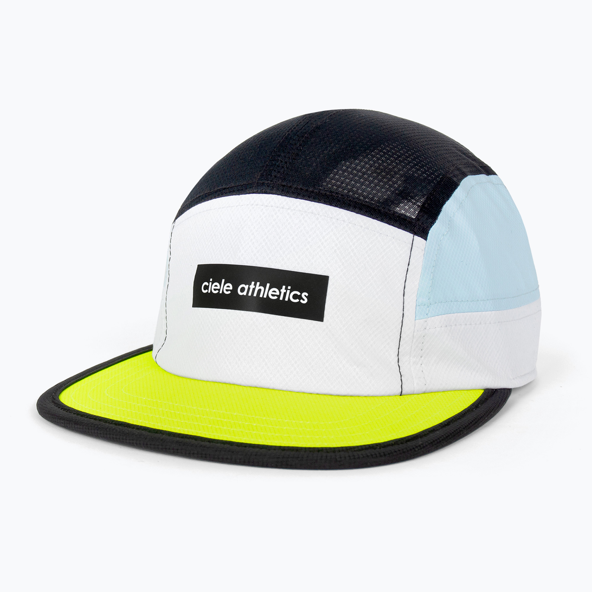 Czapka z daszkiem Ciele Athletics GOCap Field IconicBar white/black 