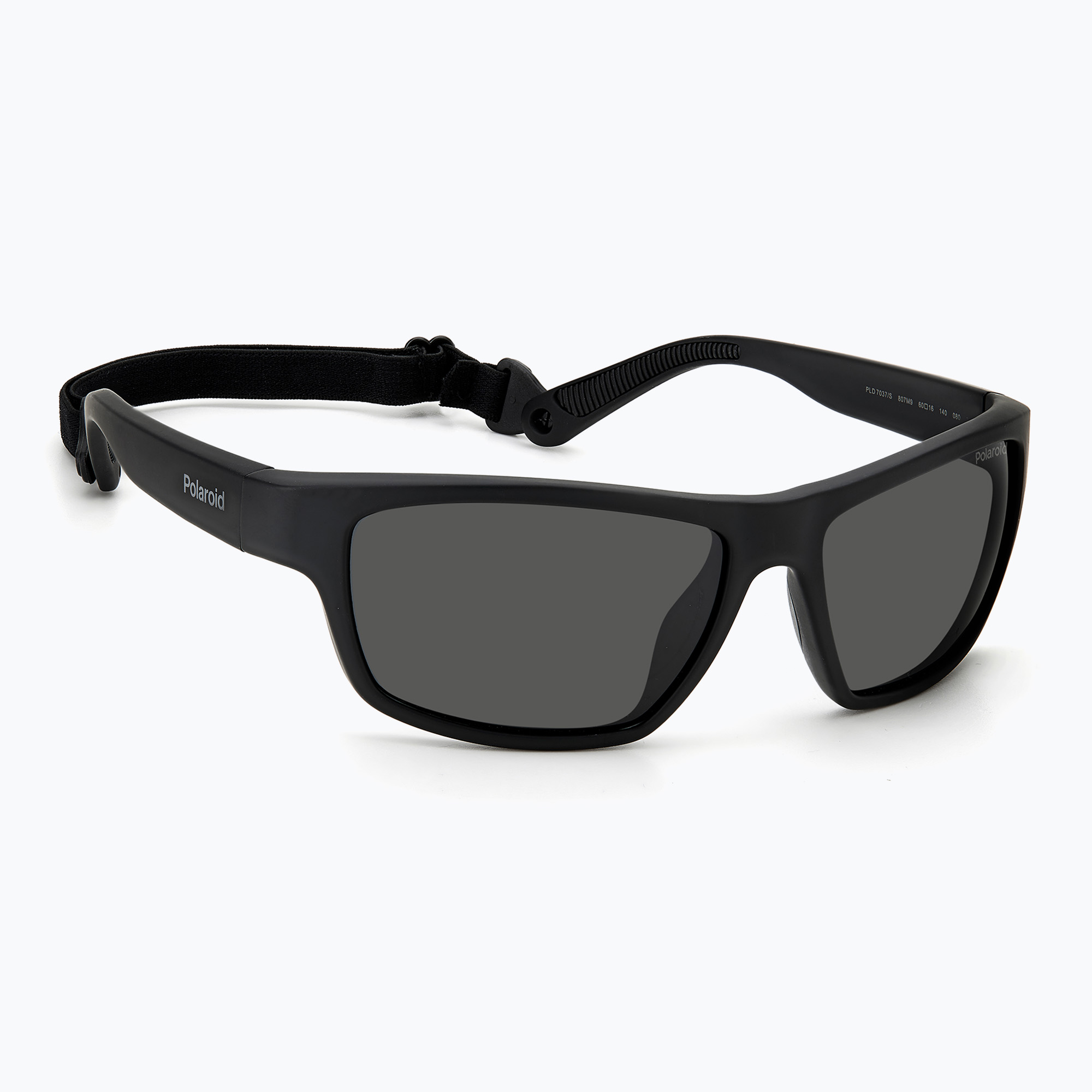 Okulary przeciwsłoneczne Polaroid PLD 7037/S matte black/grey polarized 