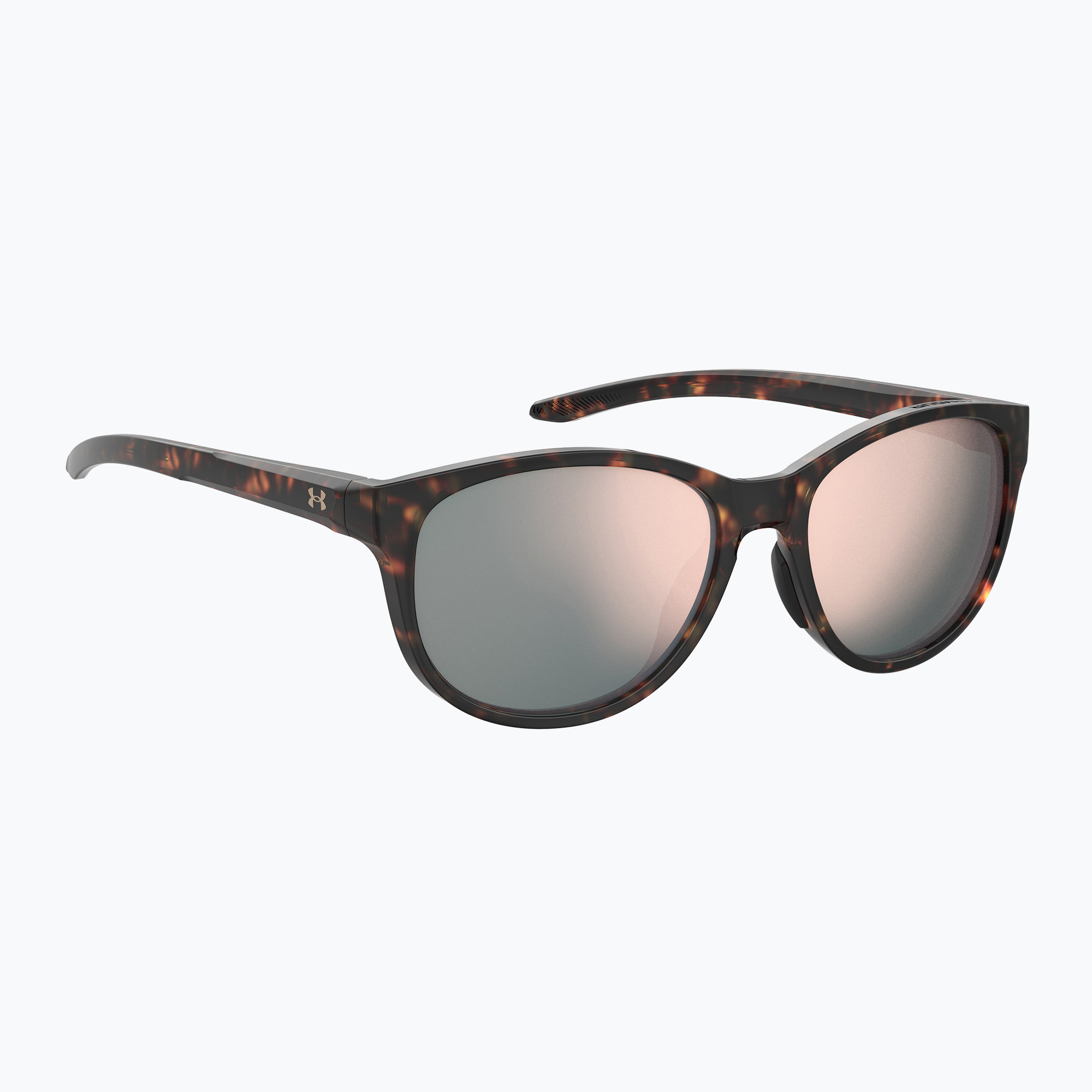 Okulary przeciwsłoneczne damskie Under Armour 0014/G/S S3 havana/rose gold multilayer 