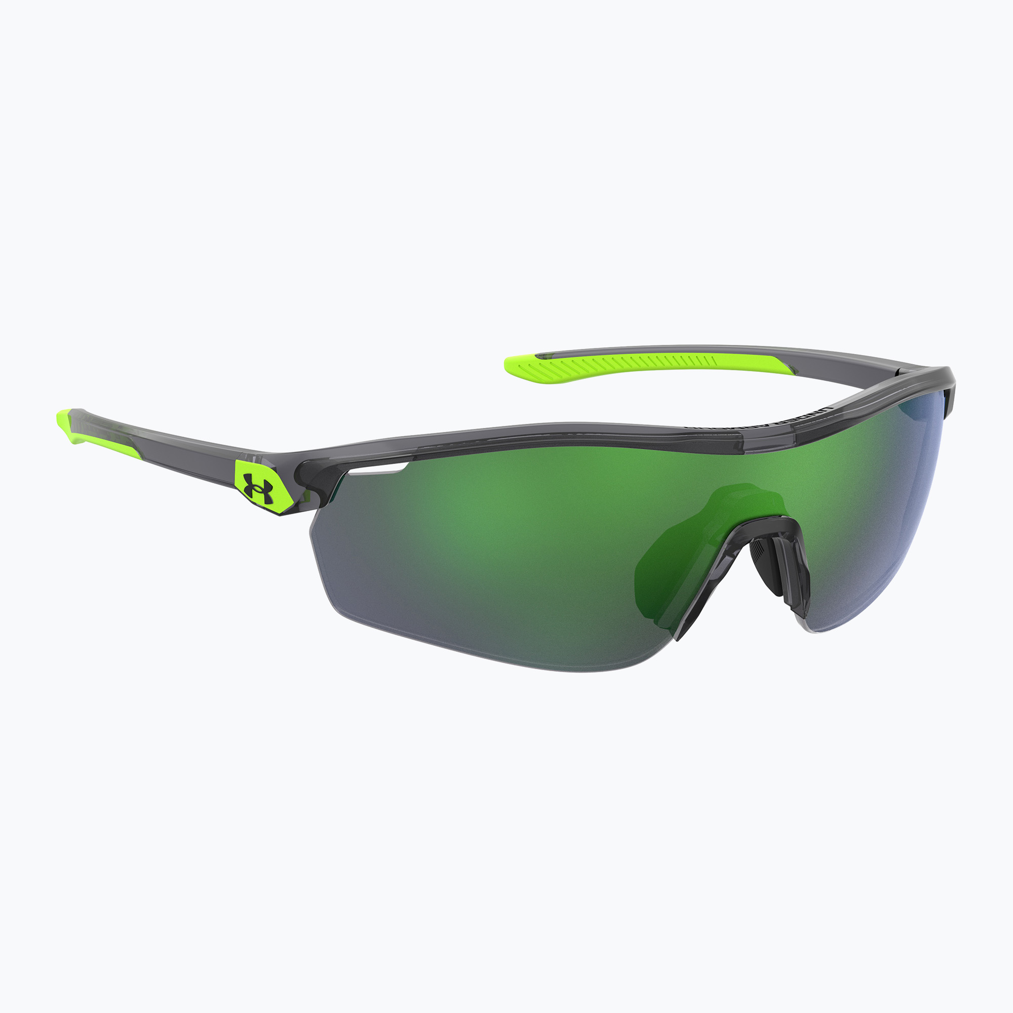 Okulary przeciwsłoneczne dziecięce Under Armour 7001/S S3 grey/green multilayer 
