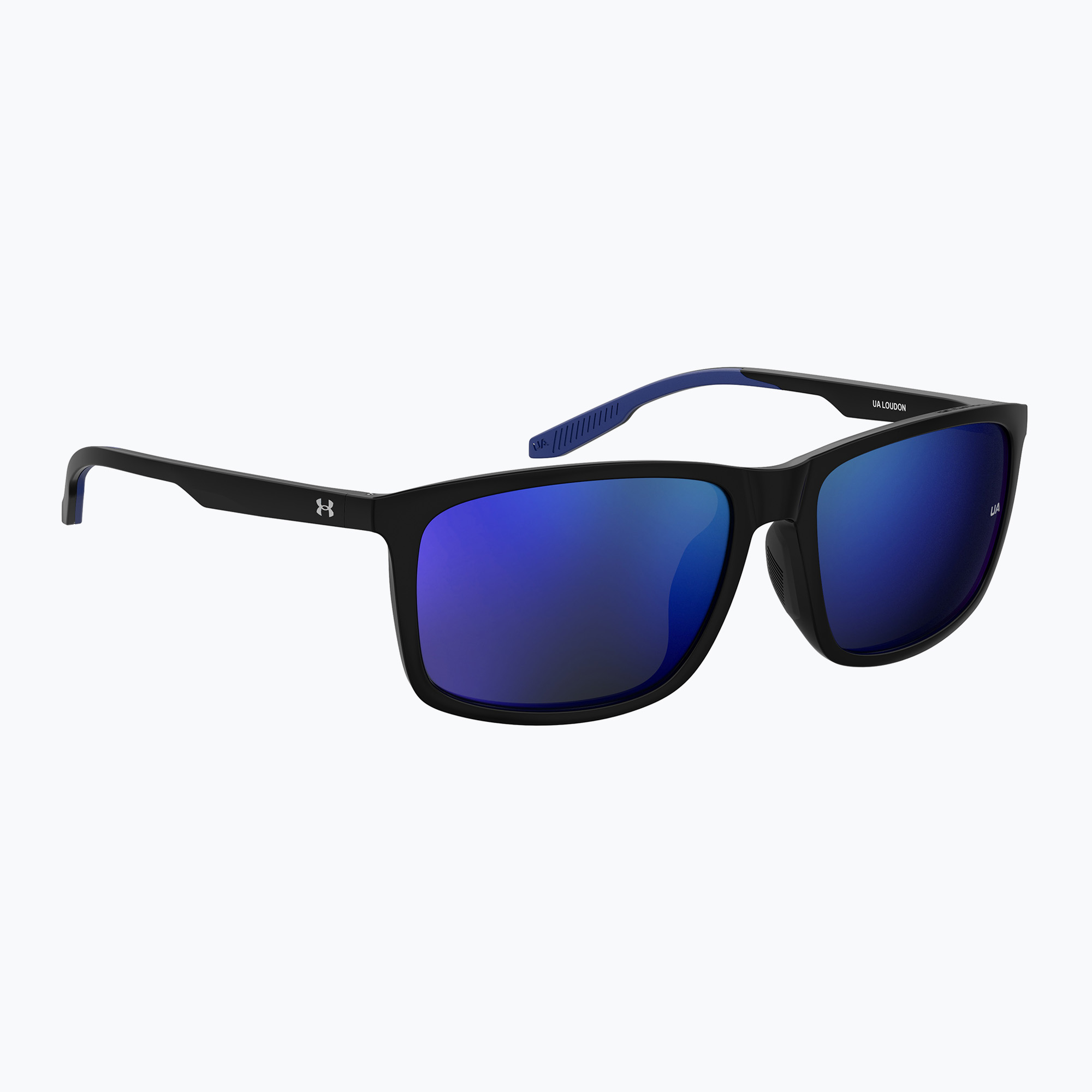 Okulary przeciwsłoneczne męskie Under Armour Loudon S3 black blue/blue multilayer 