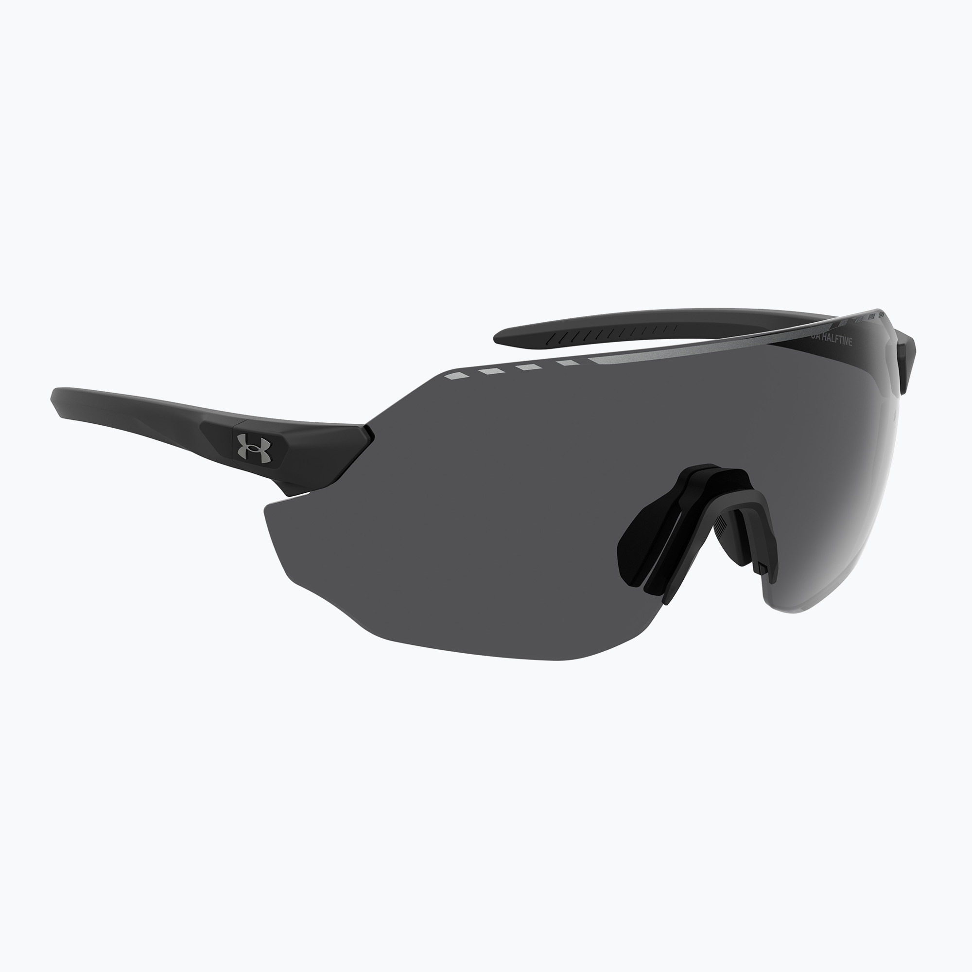 Okulary przeciwsłoneczne Under Armour Halftime matte black/grey oleophobic 