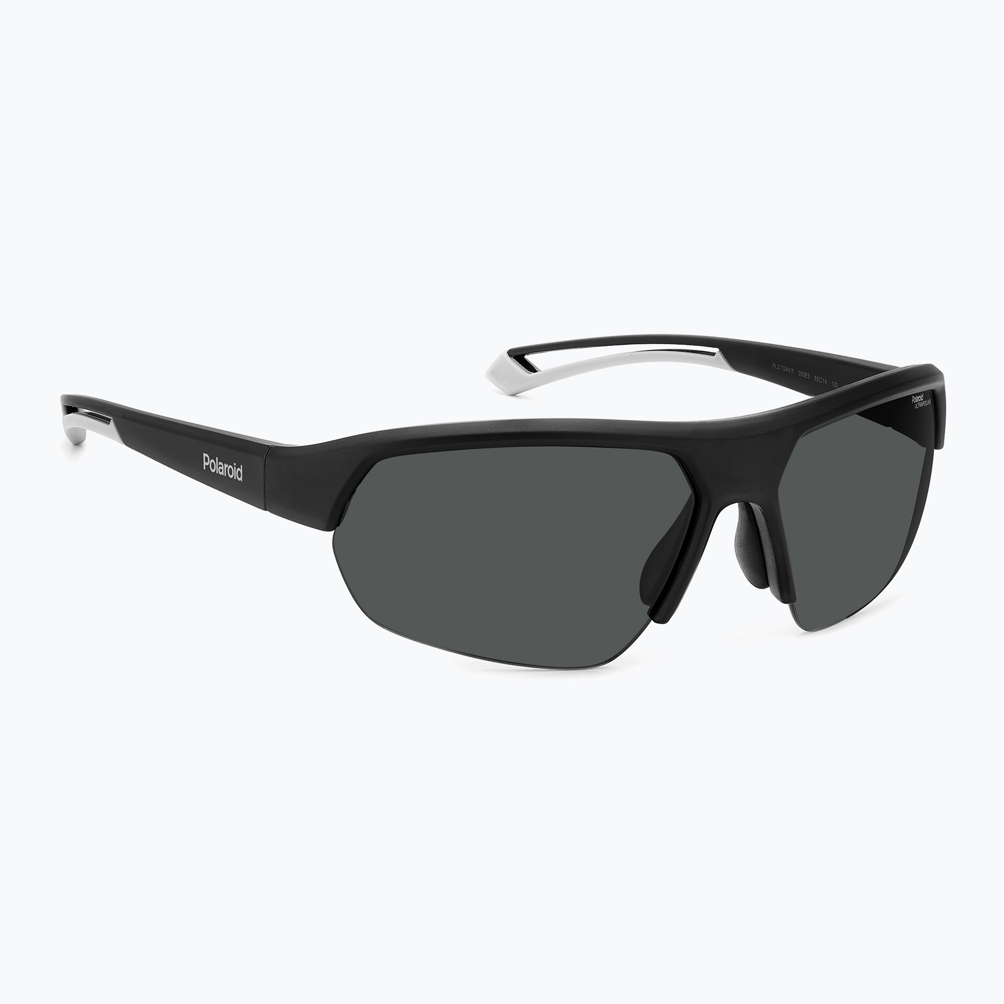 Okulary przeciwsłoneczne Polaroid PLD 7048/S matte black/grey polarized high contrast 