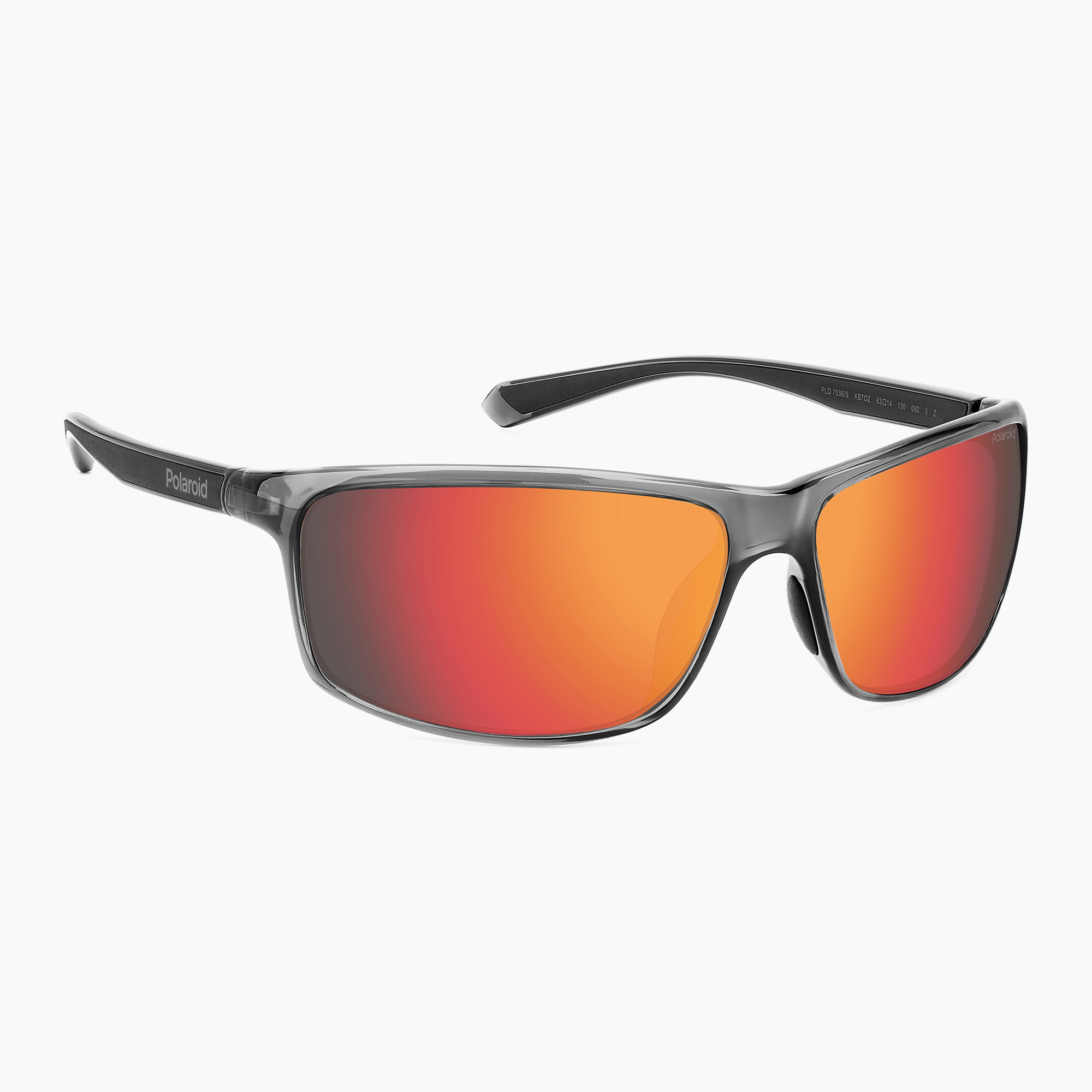 Okulary przeciwsłoneczne Polaroid PLD 7036/S grey/red multilayer polarized 