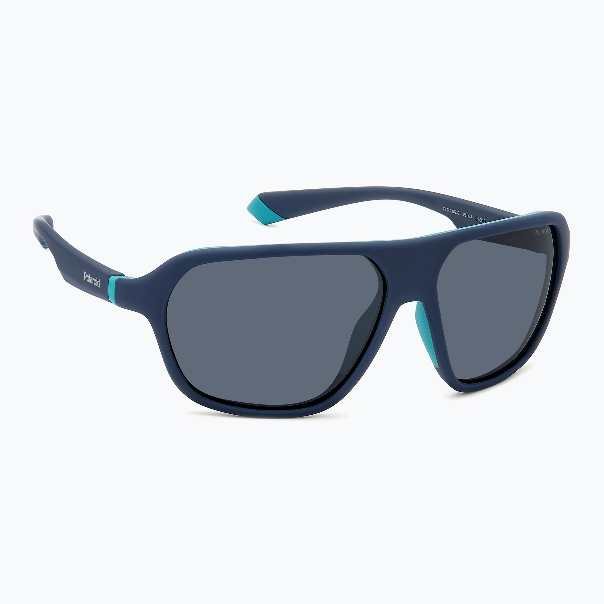 Okulary przeciwsłoneczne Polaroid PLD 2152/S matte blue/blue polarized 