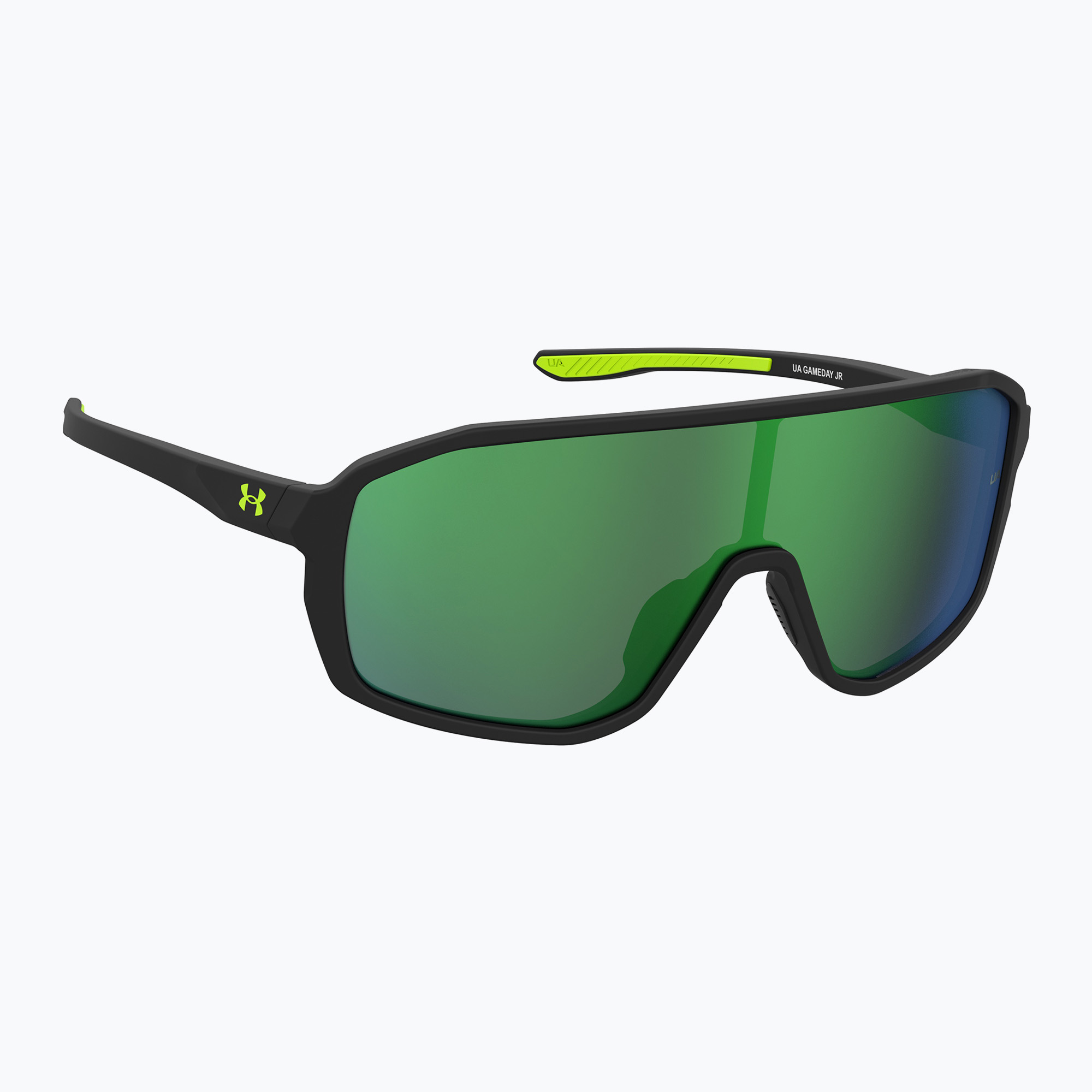 Okulary przeciwsłoneczne dziecięce Under Armour Gameday Jr S3 black yellow/green multilayer 