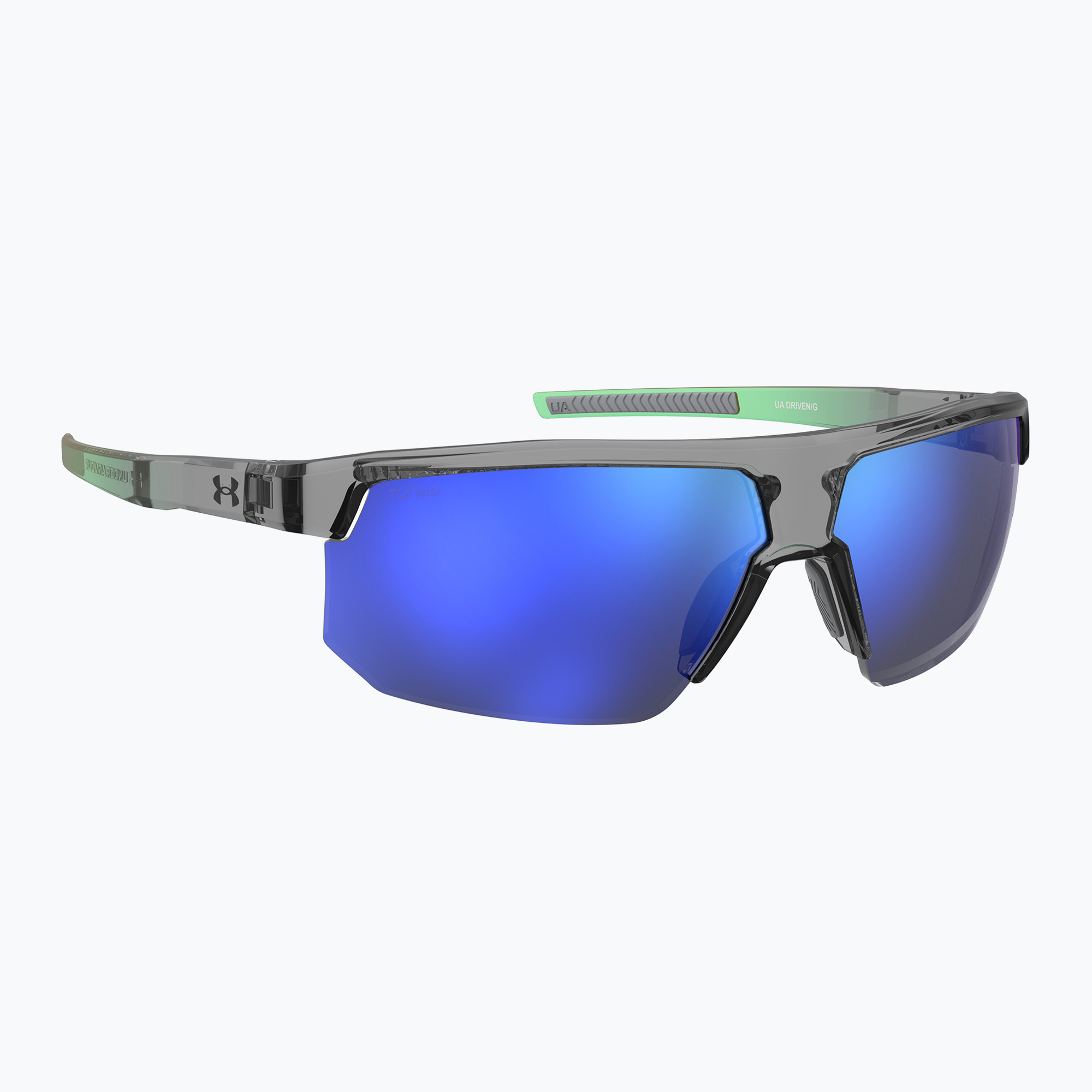 Okulary przeciwsłoneczne męskie Under Armour Driven/G S3 grey green/blue multilayer 