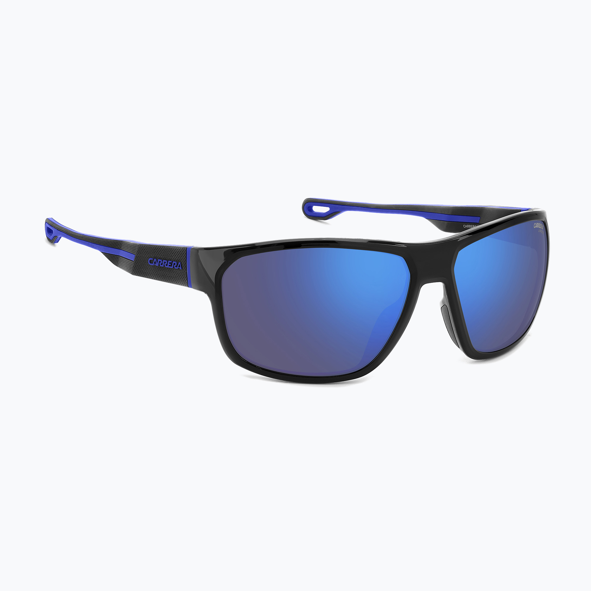 Okulary przeciwsłoneczne męskie Carrera 4018/S black blue/blue multilayer 