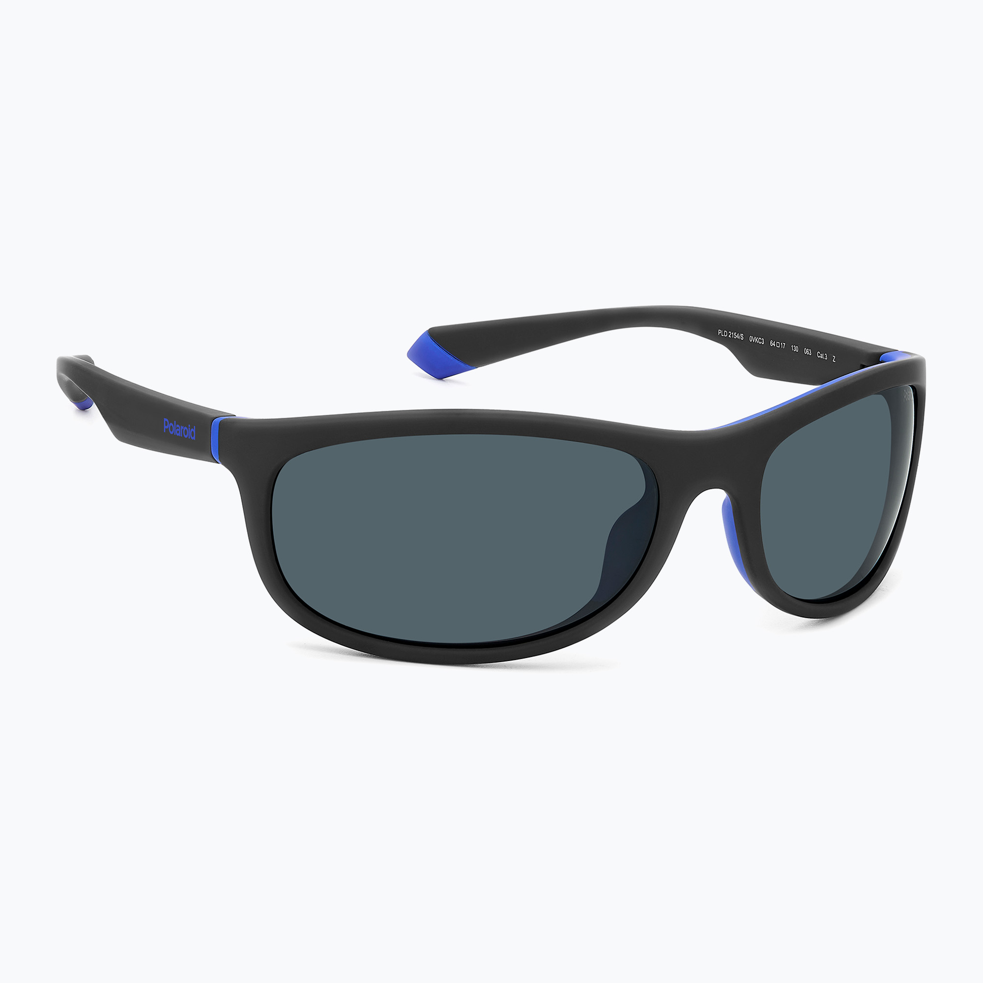 Okulary przeciwsłoneczne Polaroid PLD 2154/S matte black blue/blue polarized 