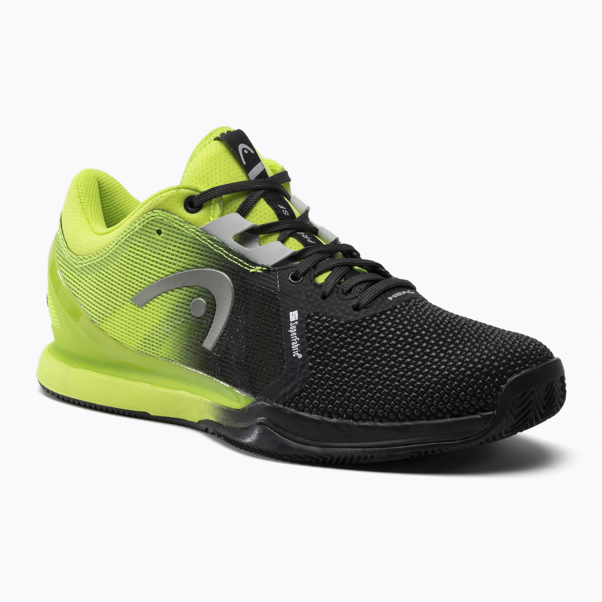Buty do tenisa męskie HEAD Sprint Pro 3.0 Sf Clay black/lime | WYSYŁKA W 24H | 30 DNI NA ZWROT